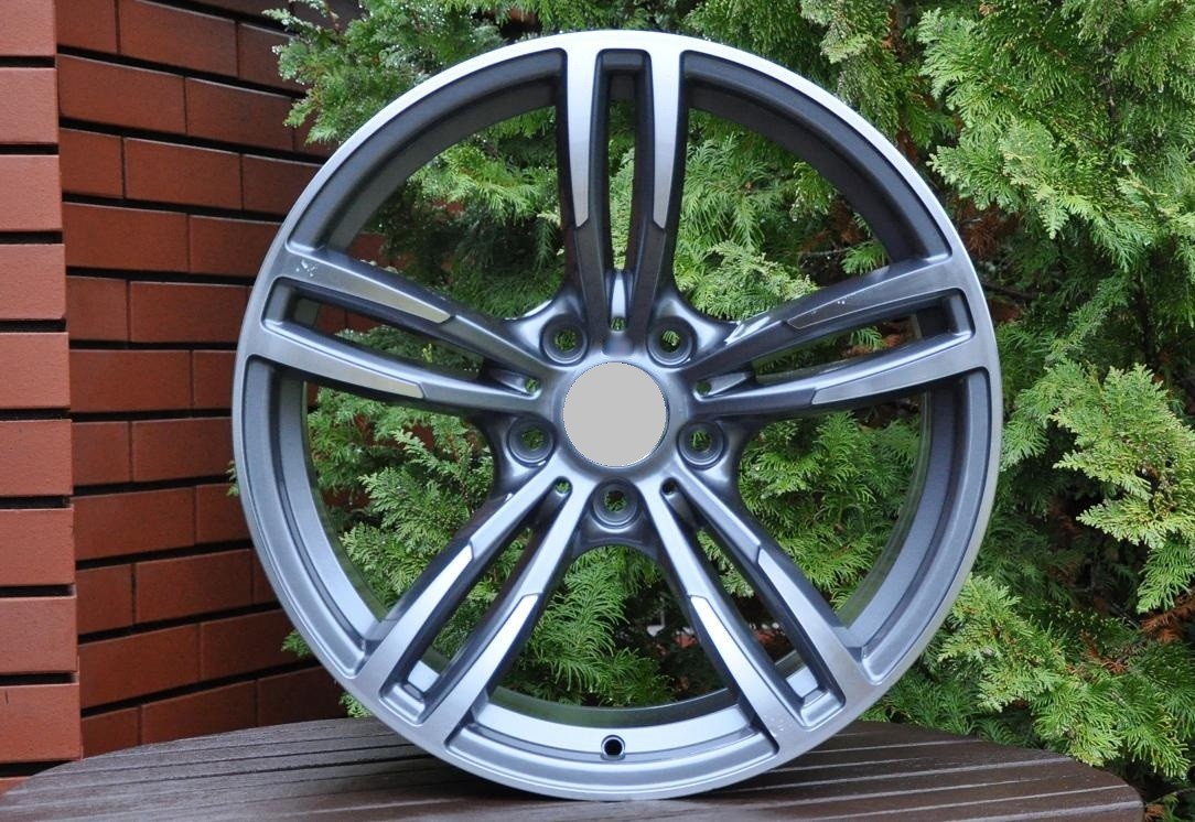 PDW 855 Alufælge 19" 5x120 ET35 – Poleret/grafit (sæt á 4)