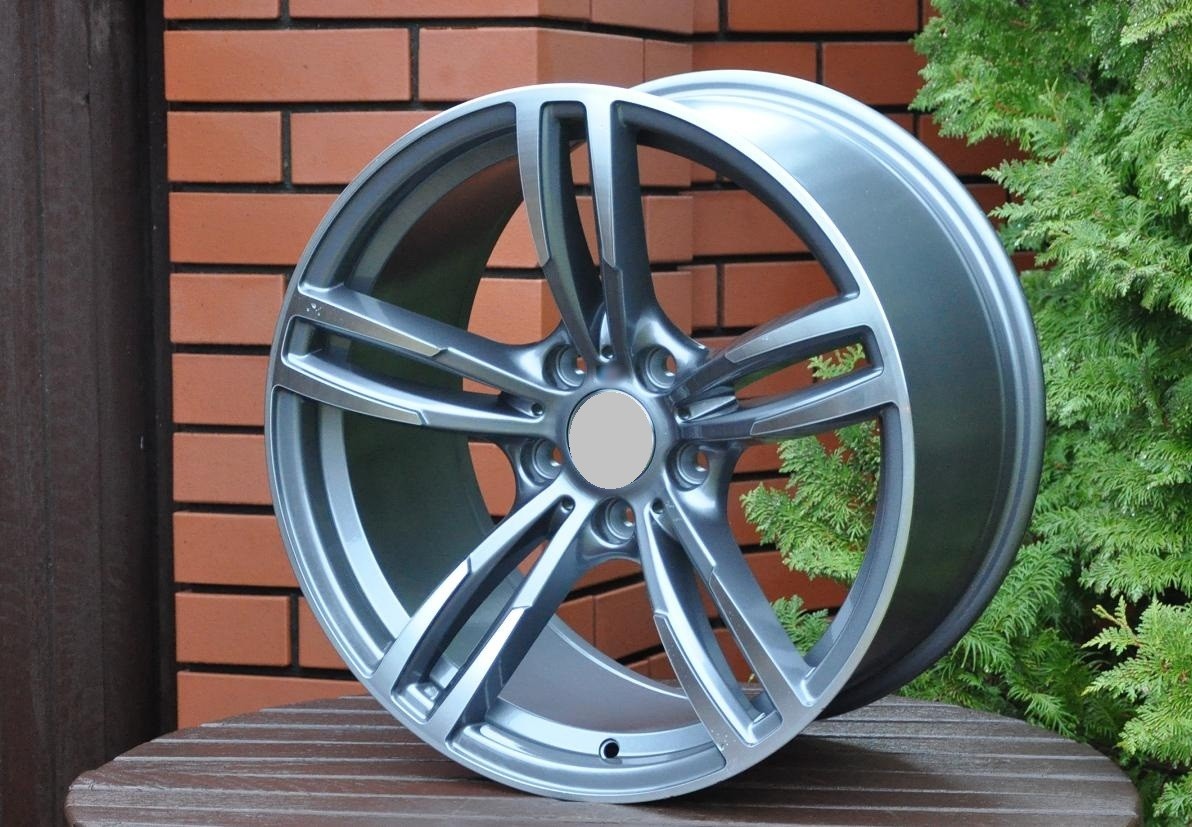 PDW 855 Alufælge 19" 5x120 ET35 – Poleret/grafit (sæt á 4)