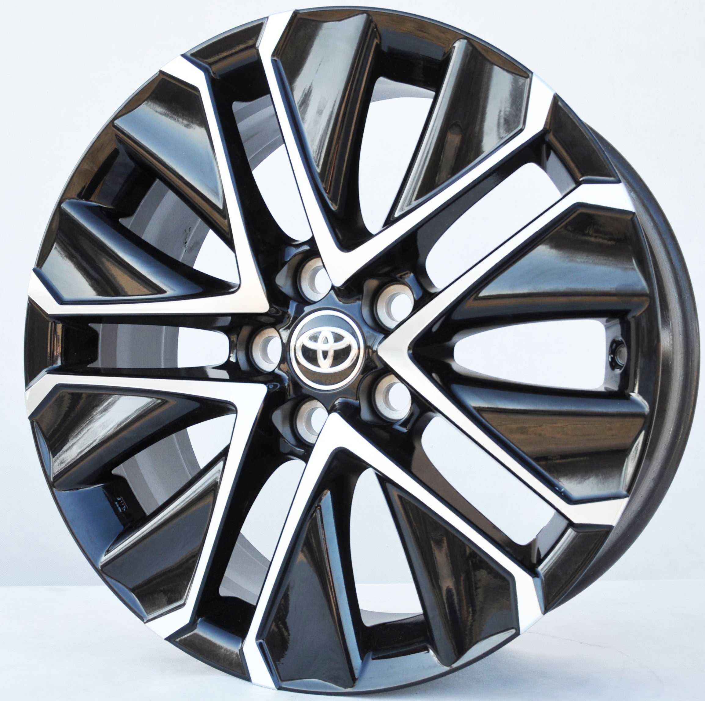 Toyota (oryginalne OEM) 4261162100/tmewa62001ay Alufælge 19" 5x120 ET35 – Poleret/sort (stk)