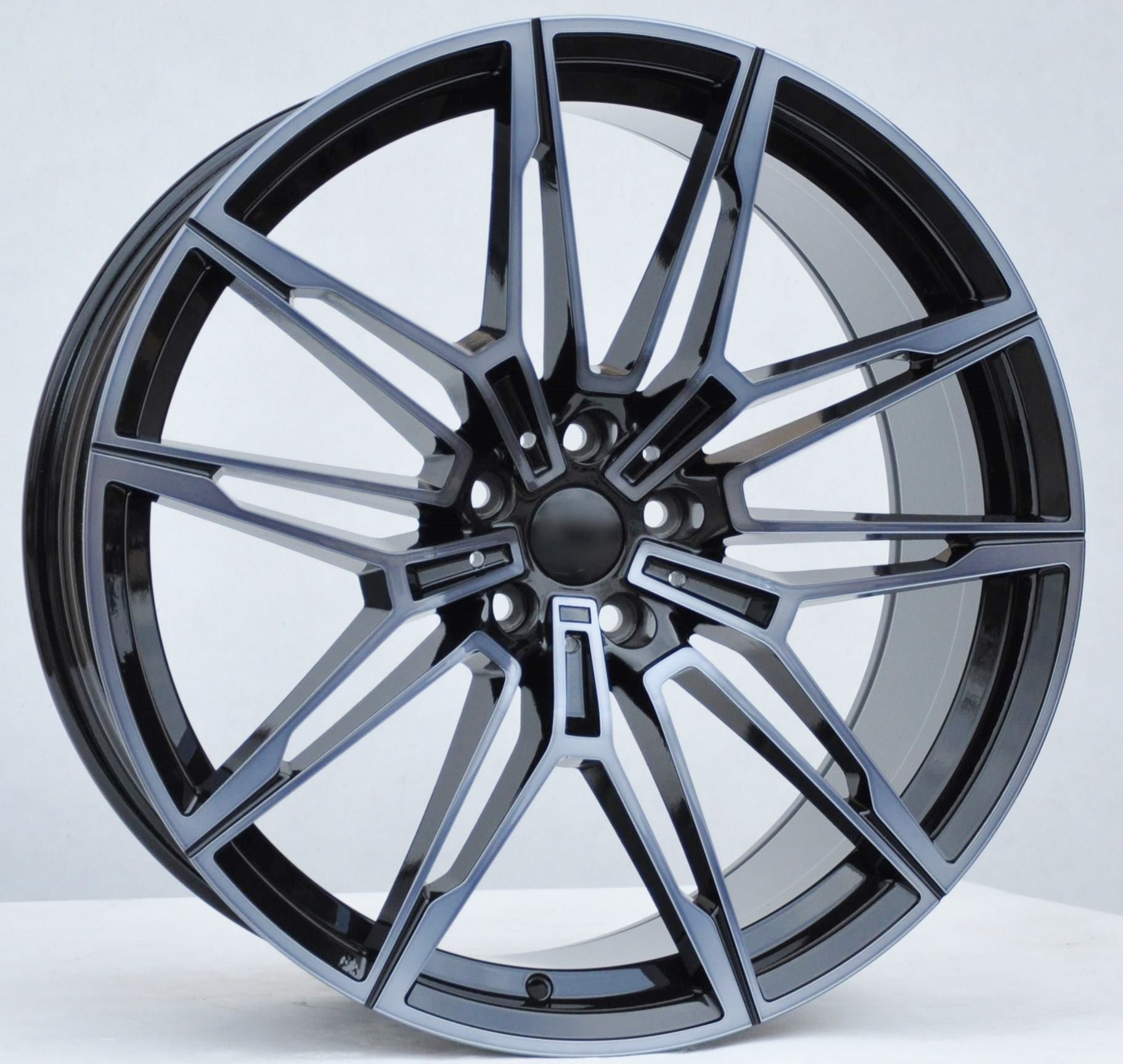 PDW 0294 Alufælge 21" 5x112 ET26 – Poleret/sort (sæt á 4)