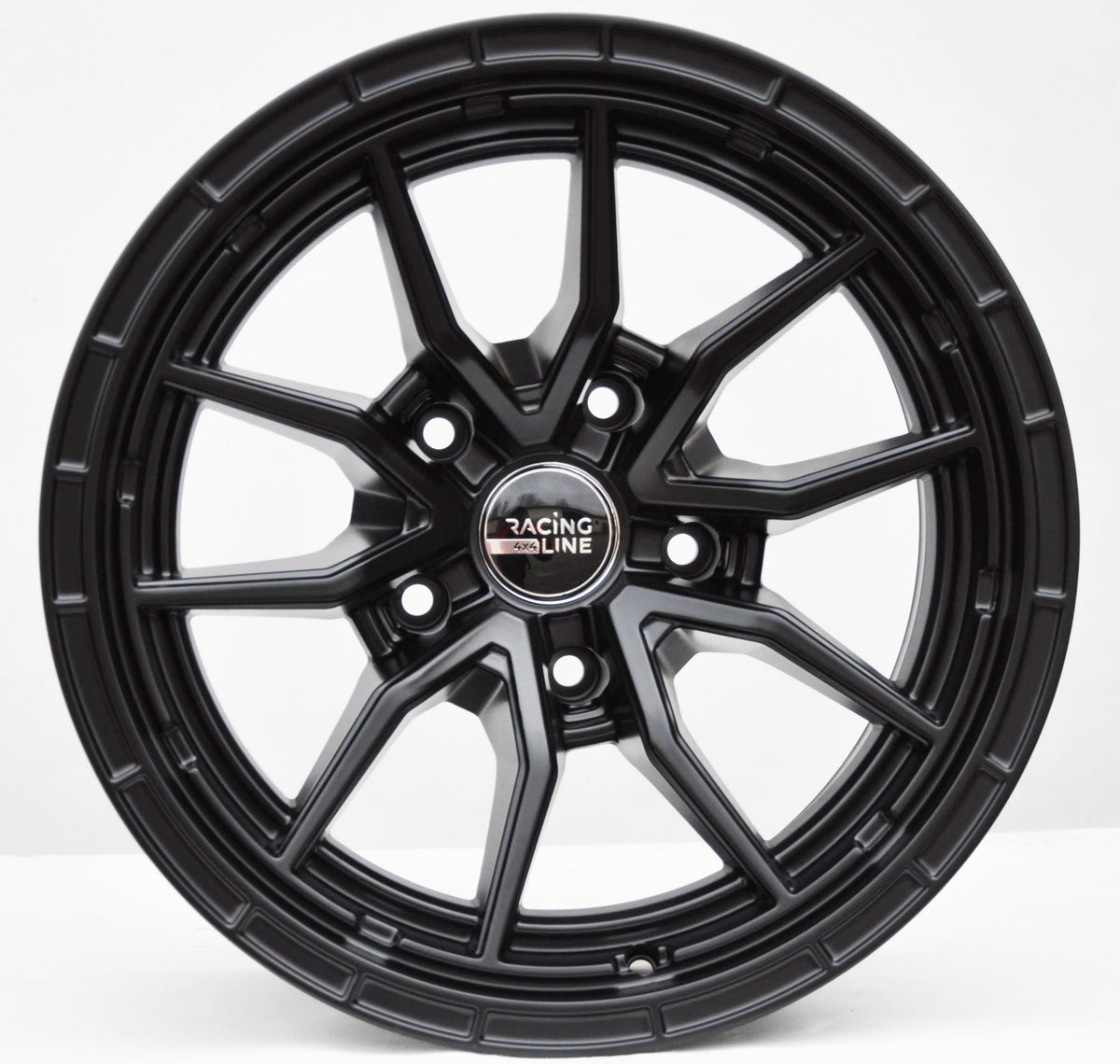 PDW 1037 Alufælge 18" 9J 5x127 ET-6 – Sort (sæt á 4)