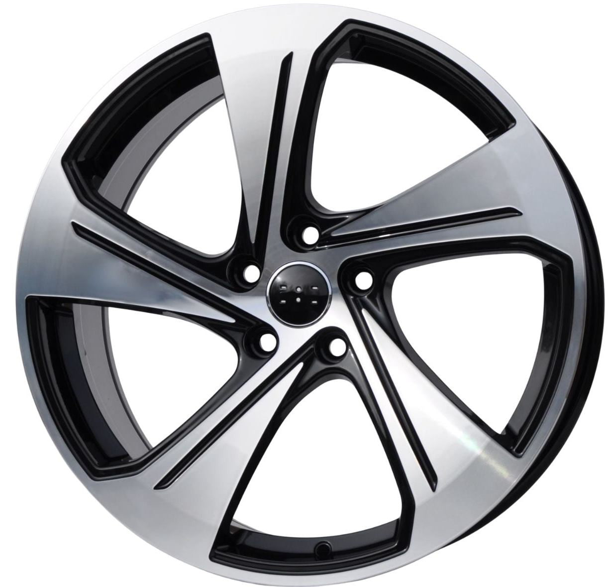 PDW 1270 Alufælge 18" 5x112 ET46 – Poleret/sort (sæt á 4)
