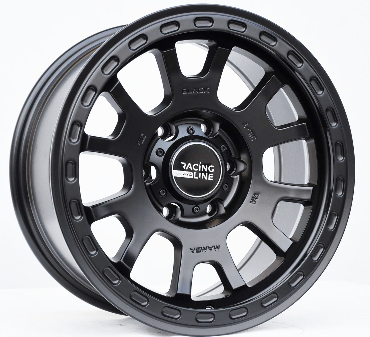 PDW 1102 Alufælge 17" 8J 6x139.7 ET0 – Sort (sæt á 4)