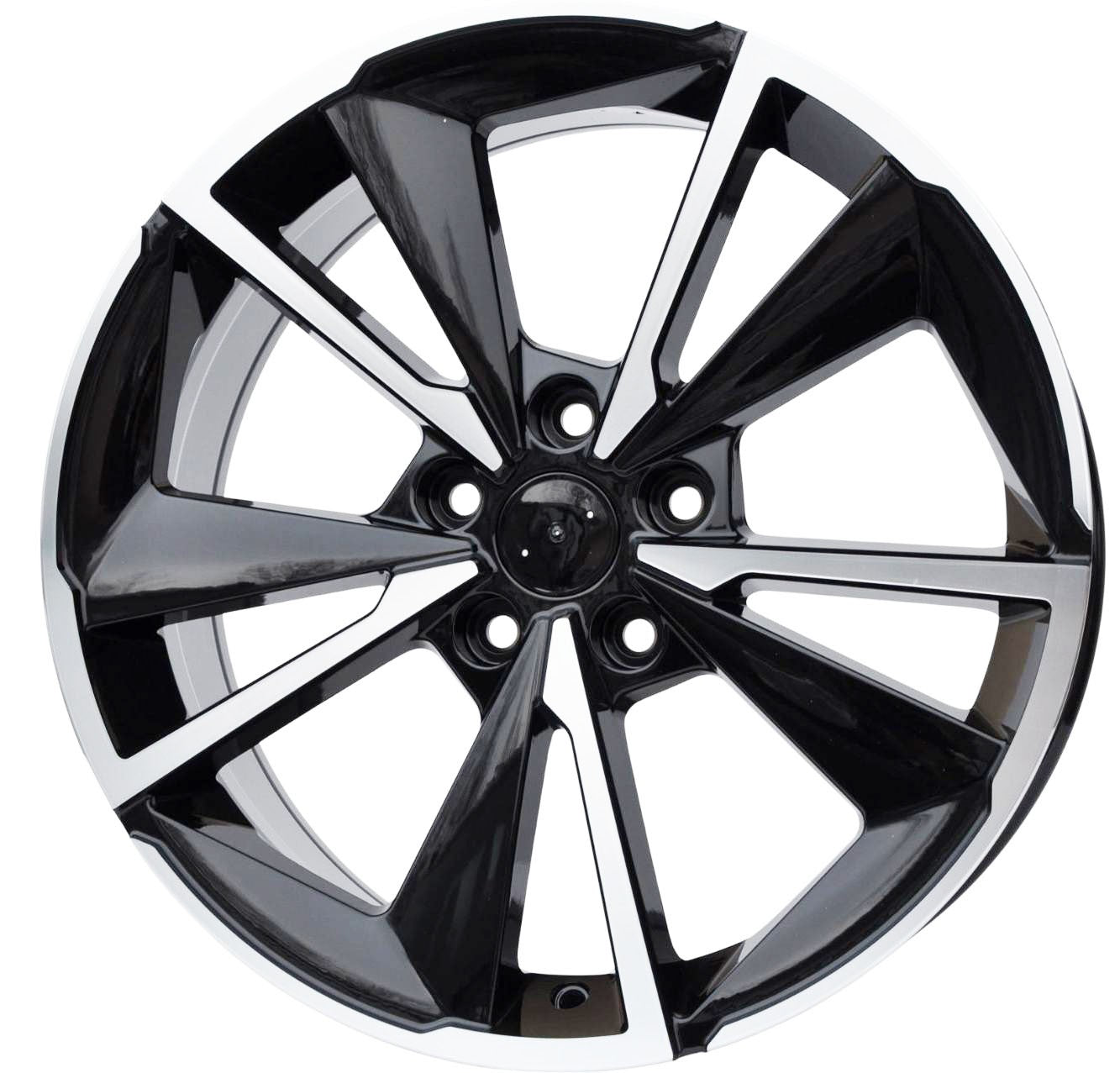 PDW 1982 Alufælge 18" 5x114.3 ET45 – Poleret/sort (sæt á 4)