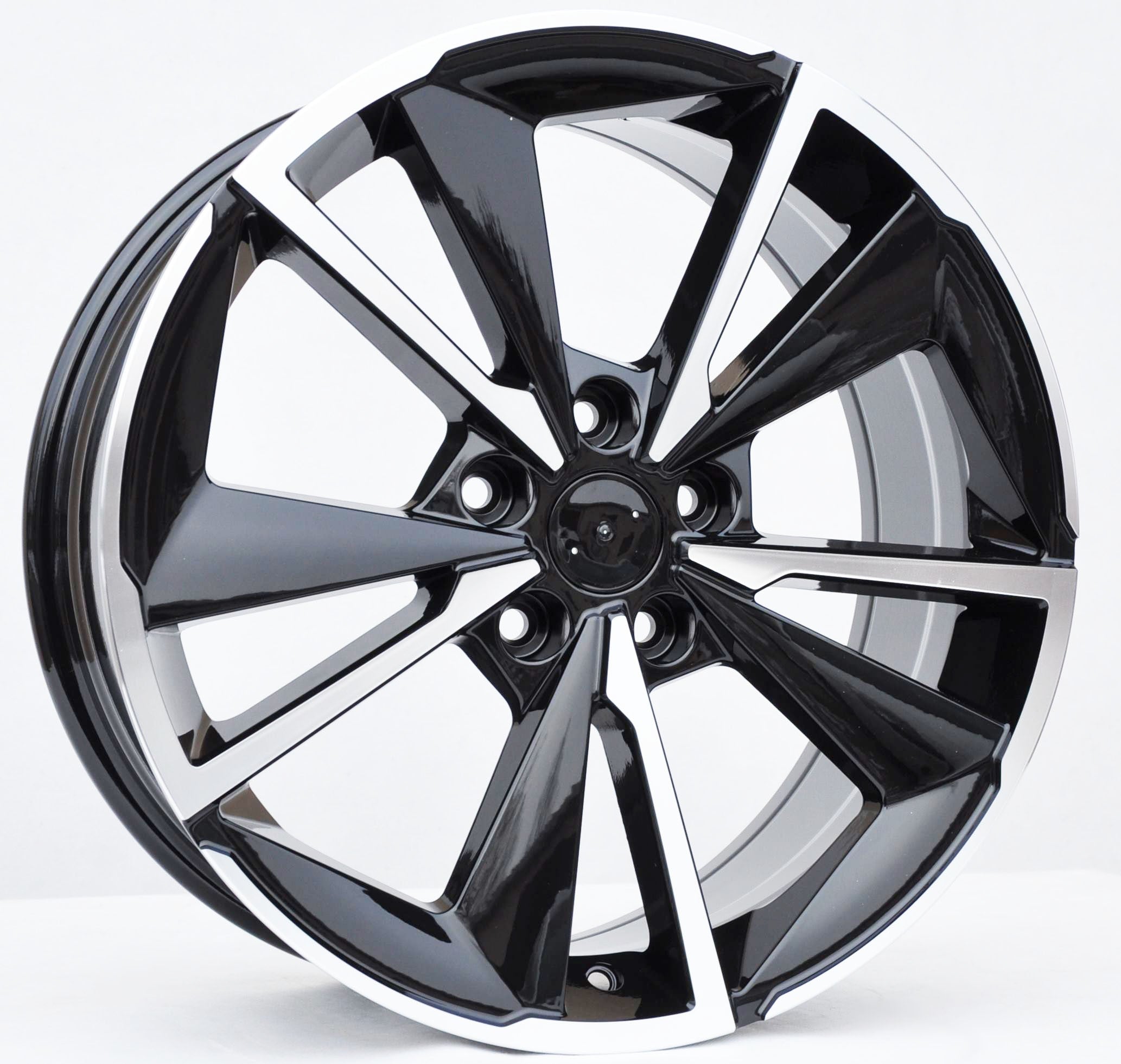 PDW 1982 Alufælge 18" 5x114.3 ET45 – Poleret/sort (sæt á 4)