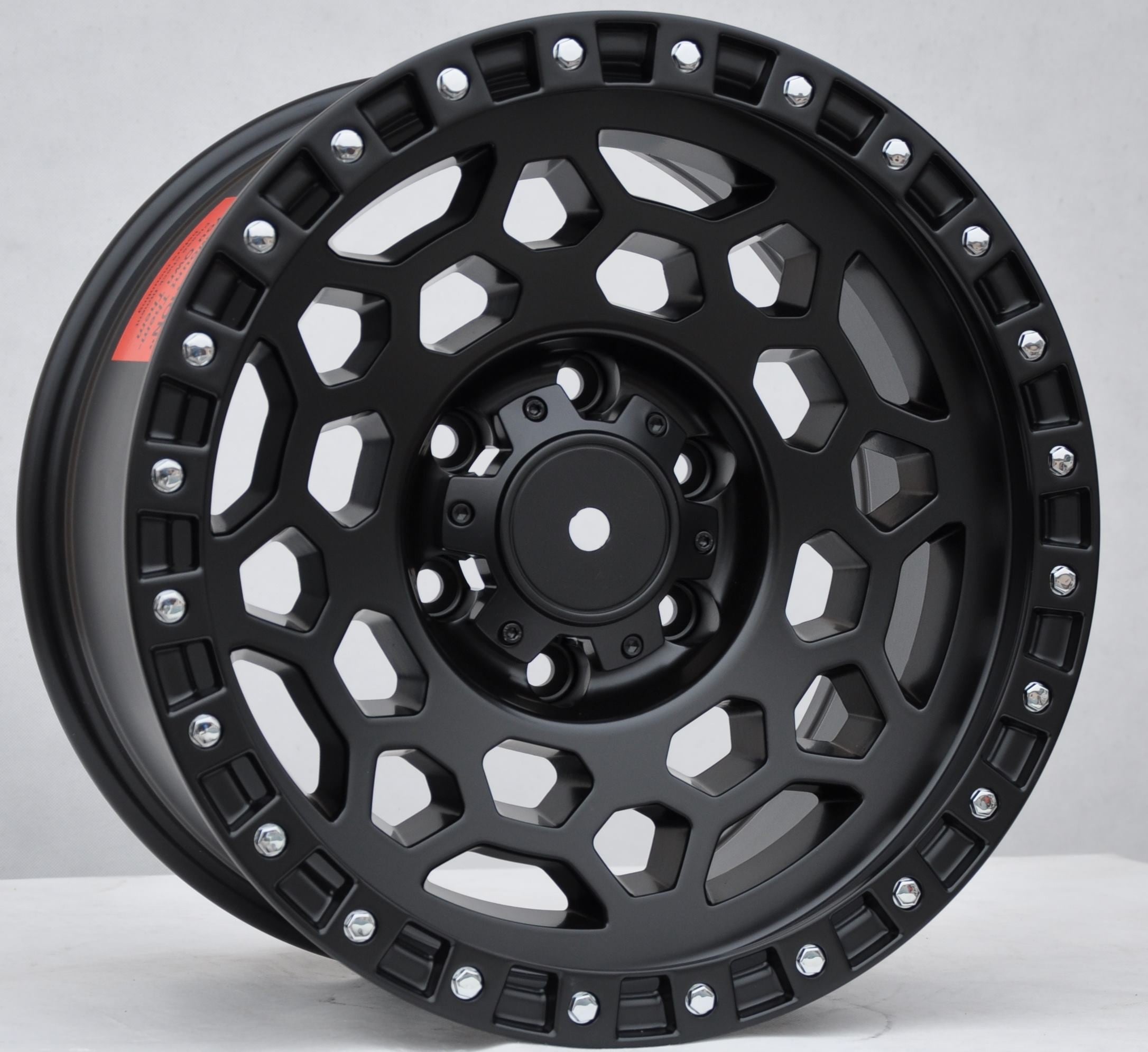 PDW 1951 Alufælge 17" 6x139.7 ET0 – Sort (sæt á 4)