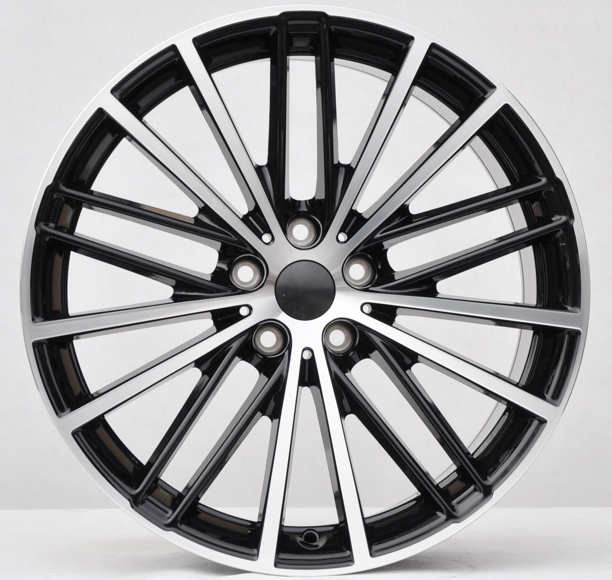 PDW 3071 Alufælge 19" 5x112 ET30 – Poleret/sort (sæt á 4)