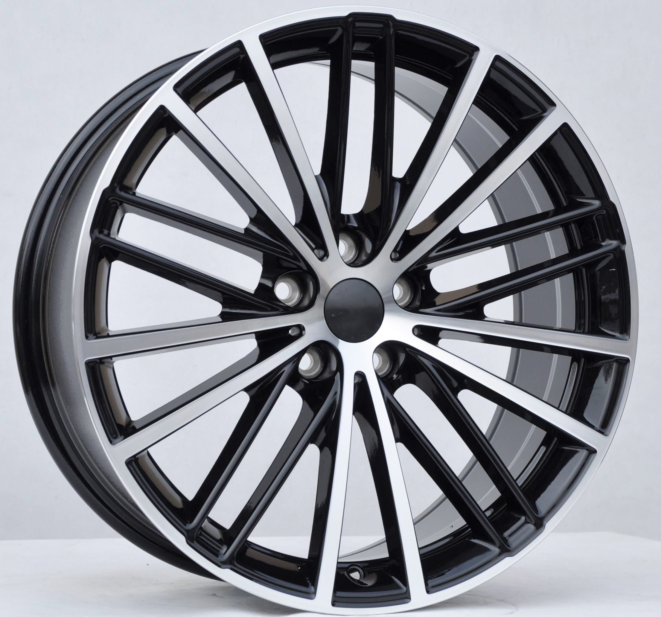 PDW 3071 Alufælge 19" 5x112 ET30 – Poleret/sort (sæt á 4)