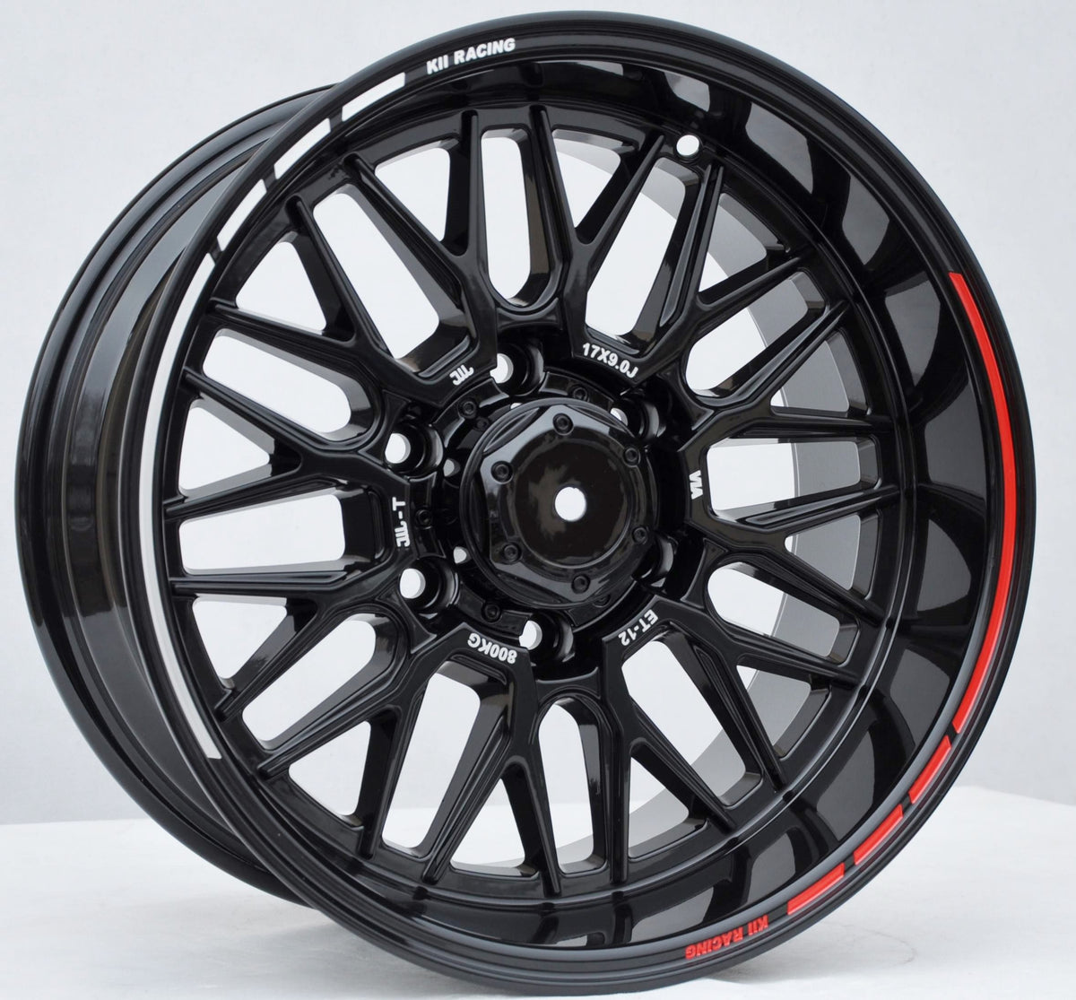 Toro Corsa 1888 Alufælge 17" 6x139.7 ET-12 – Sort (sæt á 4)