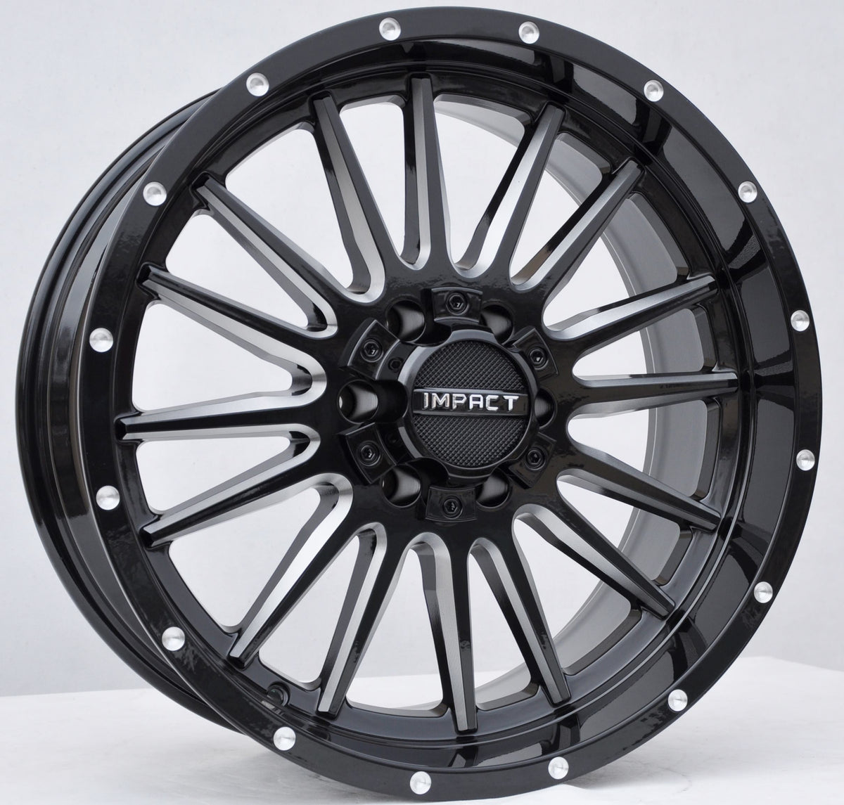 Toro Corsa 1832 Alufælge 20" 6x135 ET0 – Sort (sæt á 4)