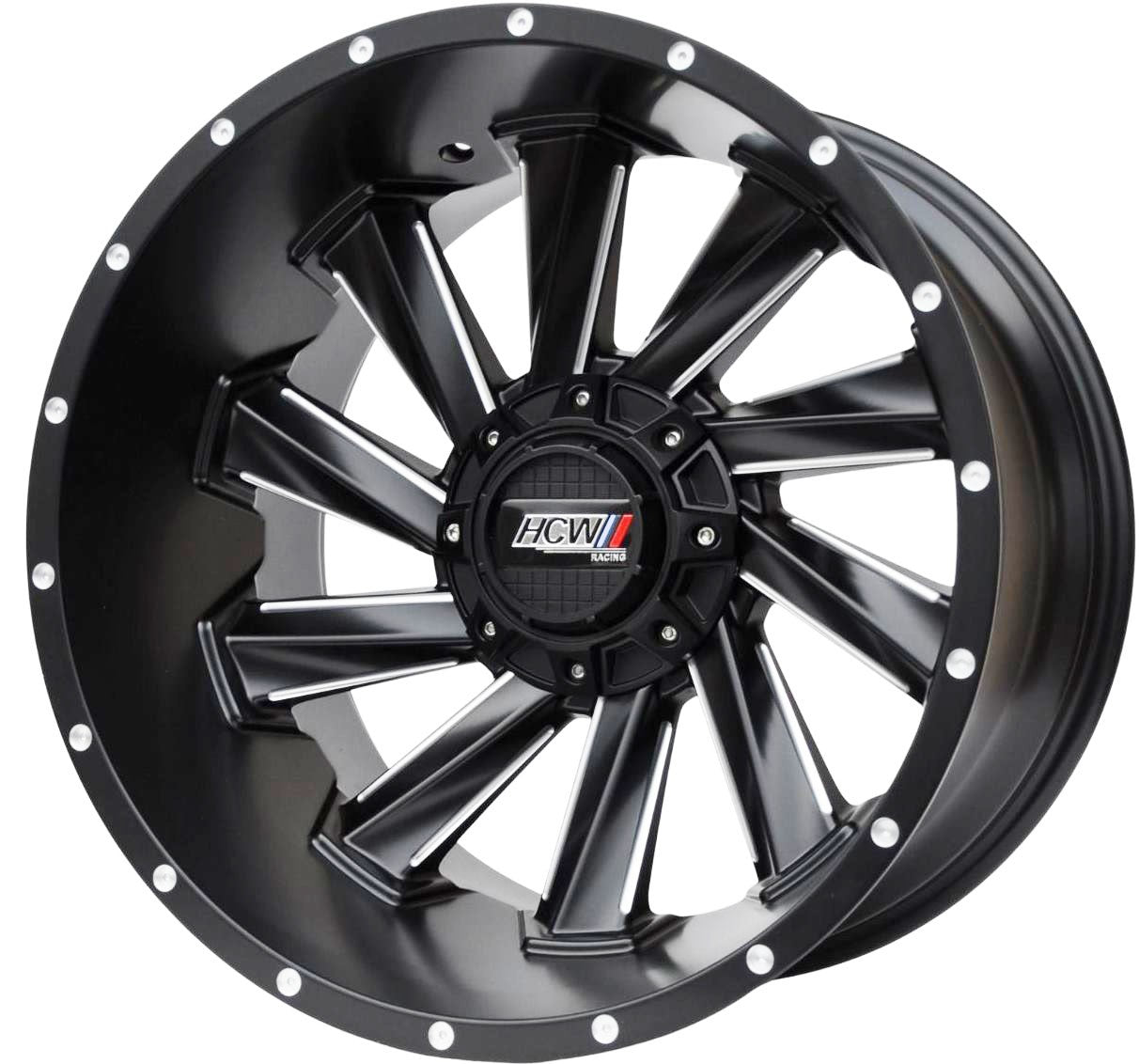 Toro Corsa 1323 Alufælge 20" 5x139.7 ET-44 – Sort (sæt á 4)