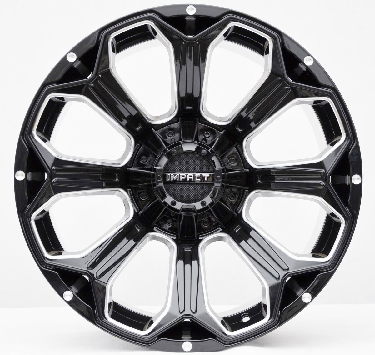 Toro Corsa 817 Alufælge 20" 6x139.7 ET-12 – Sort (sæt á 4)