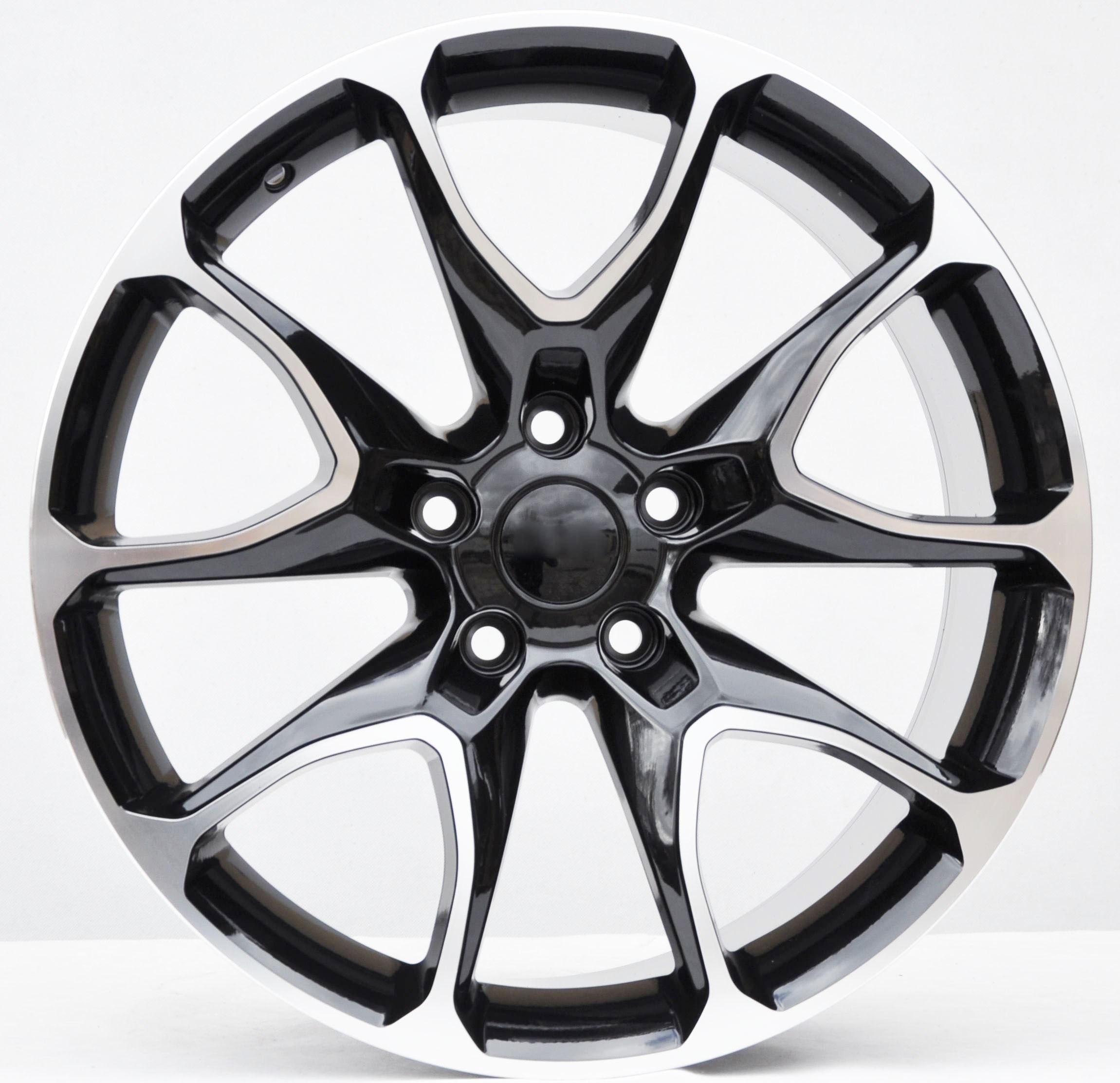 PDW 1790 Alufælge 20" 5x127 ET32 – Poleret/sort (sæt á 4)