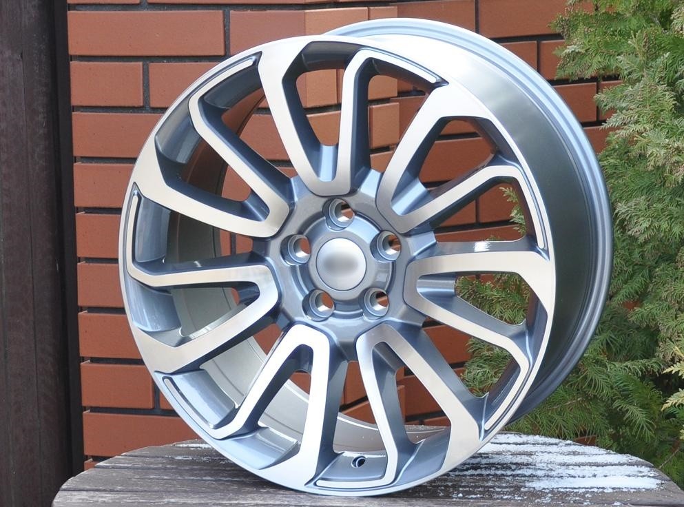 PDW 565/959/415 Alufælge 23" 5x120 ET45 – Poleret/grafit (sæt á 4)