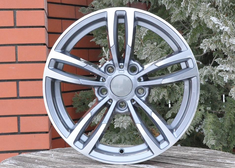 PDW 1121 Alufælge 16" 5x120 ET40 – Poleret/grafit (sæt á 4)