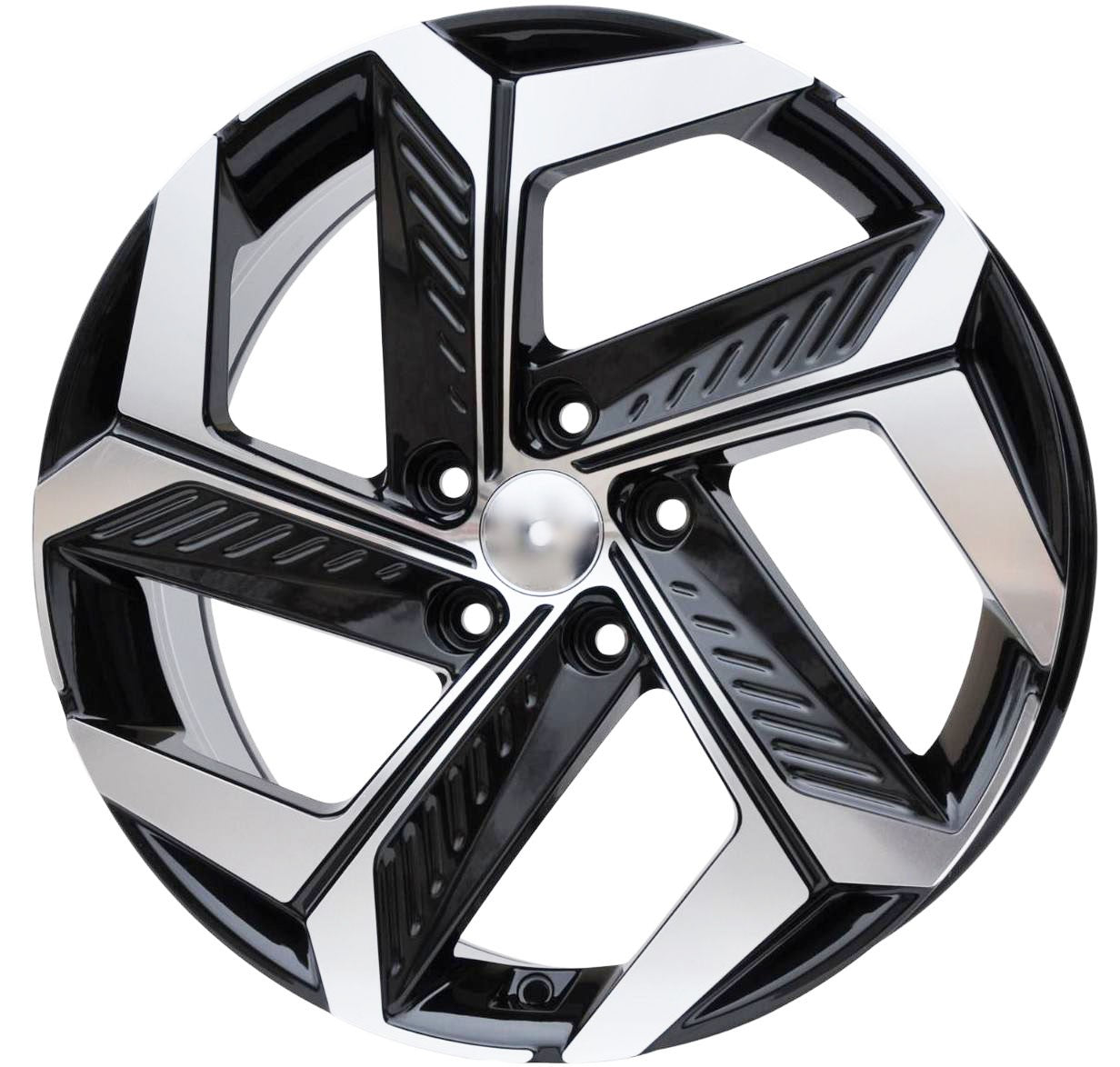 PDW 1926 Alufælge 18" 5x114.3 ET51 – Poleret/sort (sæt á 4)