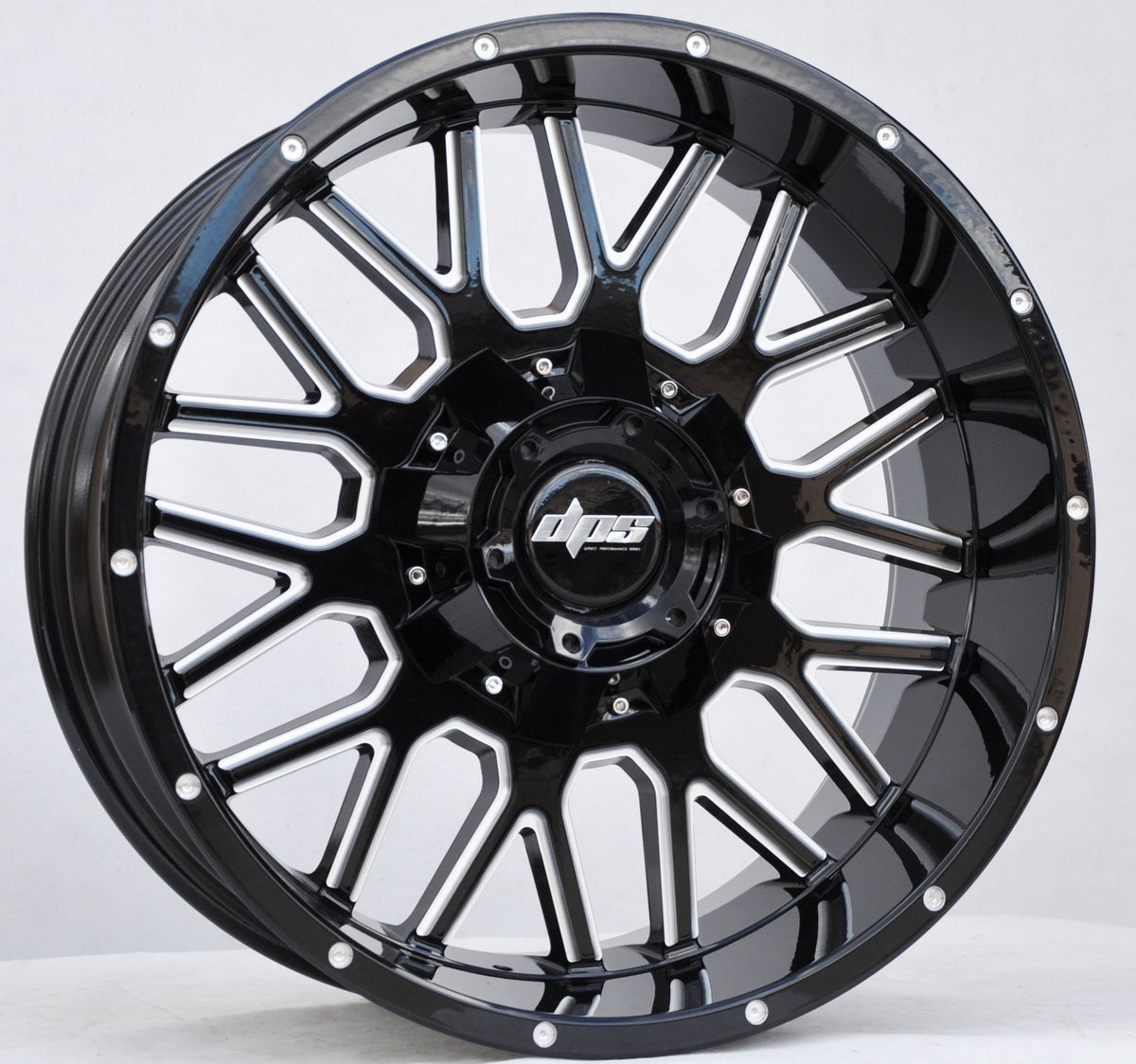 Toro Corsa 1588 Alufælge 20" 6x135 ET-12 – Sort (sæt á 4)