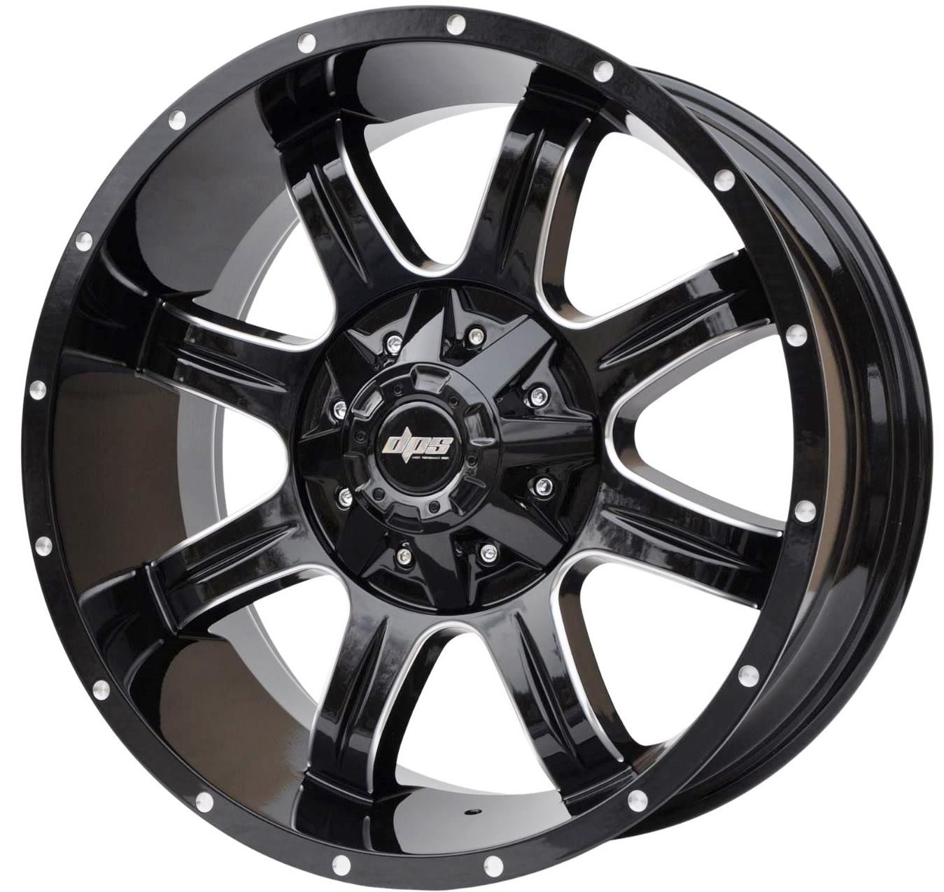 Toro Corsa 901 Alufælge 20" 6x135 ET0 – Sort (sæt á 4)