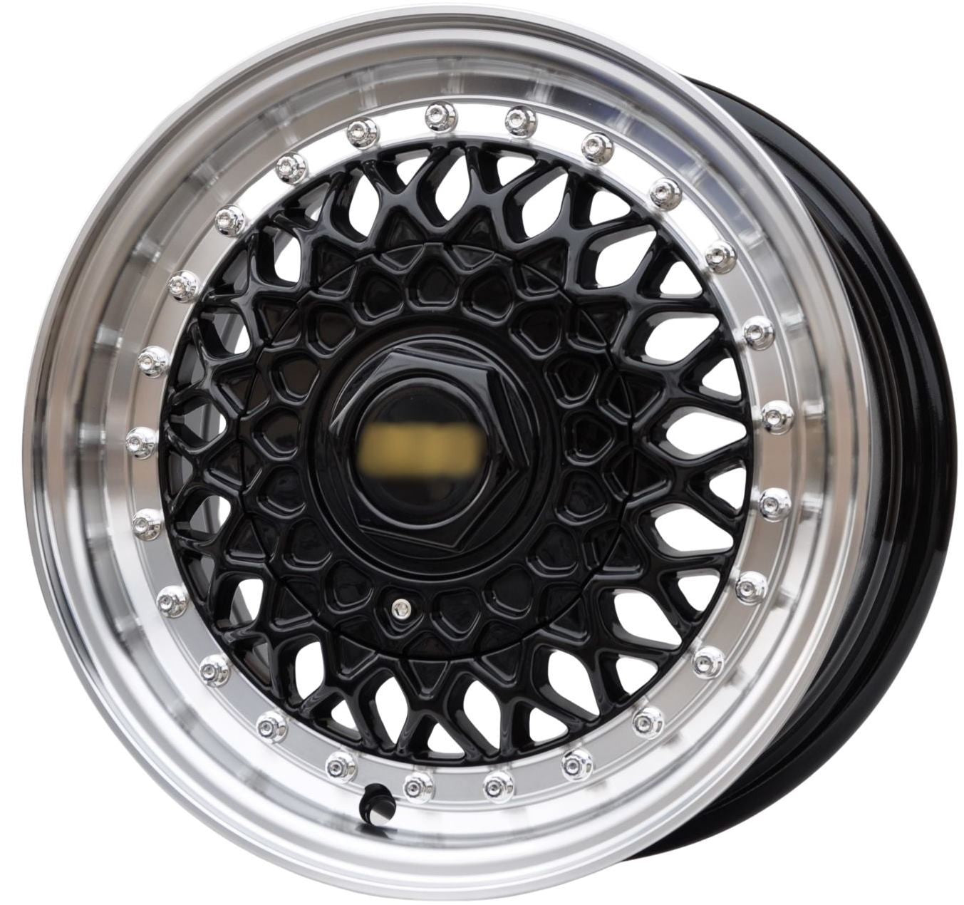 PDW 479 Alufælge 15" 4x100 ET35 – Sort (sæt á 4)
