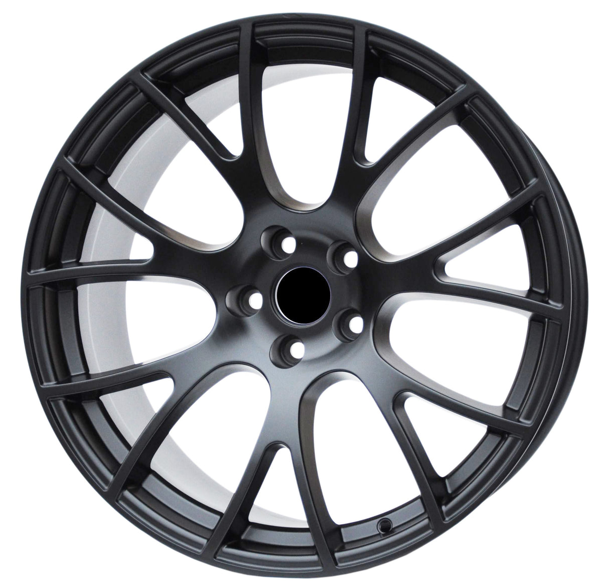 PDW 5054 Alufælge 20" 9,5/11J 5x115 ET18 – Sort (sæt á 4)