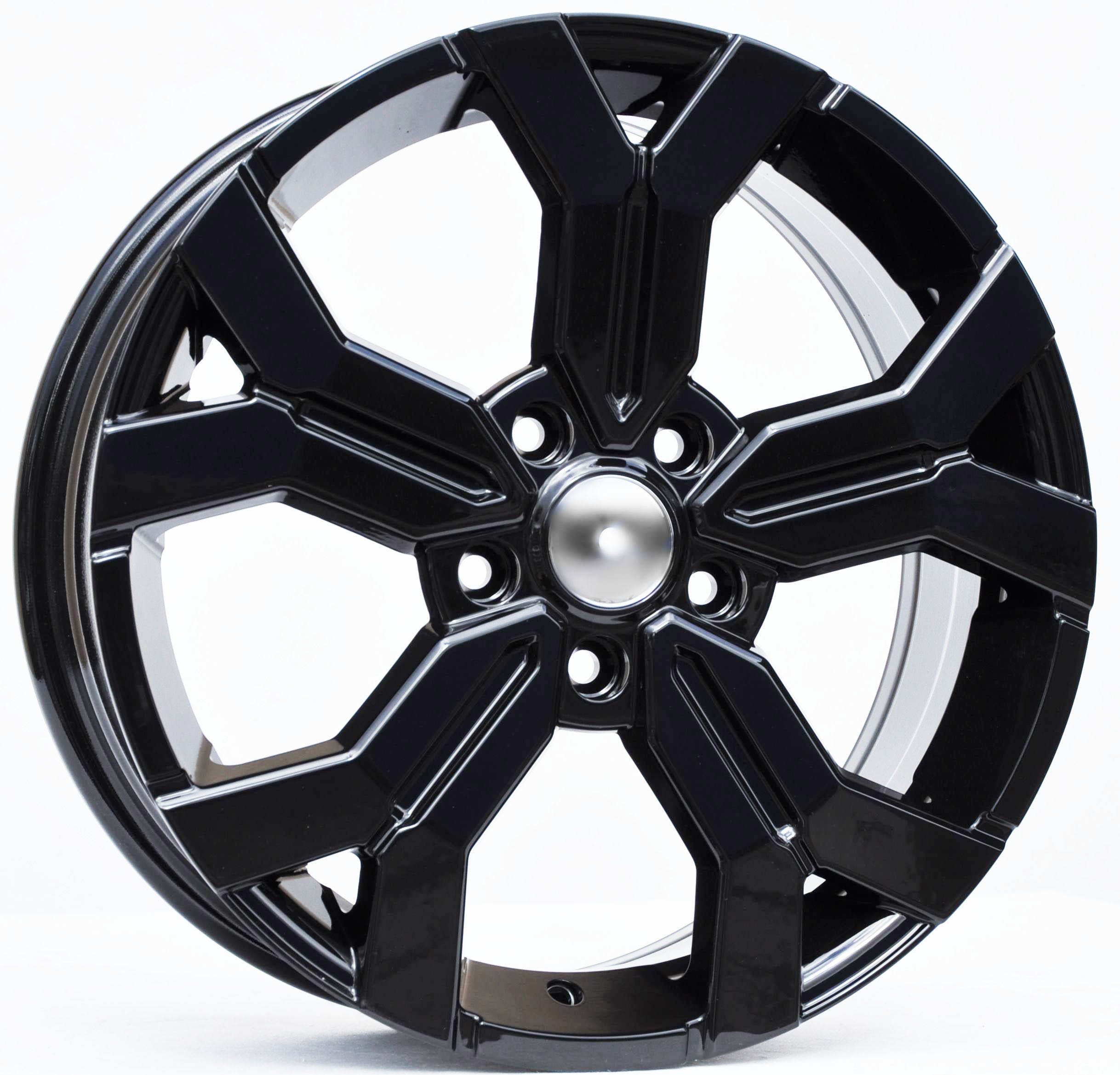 PDW 1110 Alufælge 16" 5x114.3 ET50 – Black perl (sæt á 4)