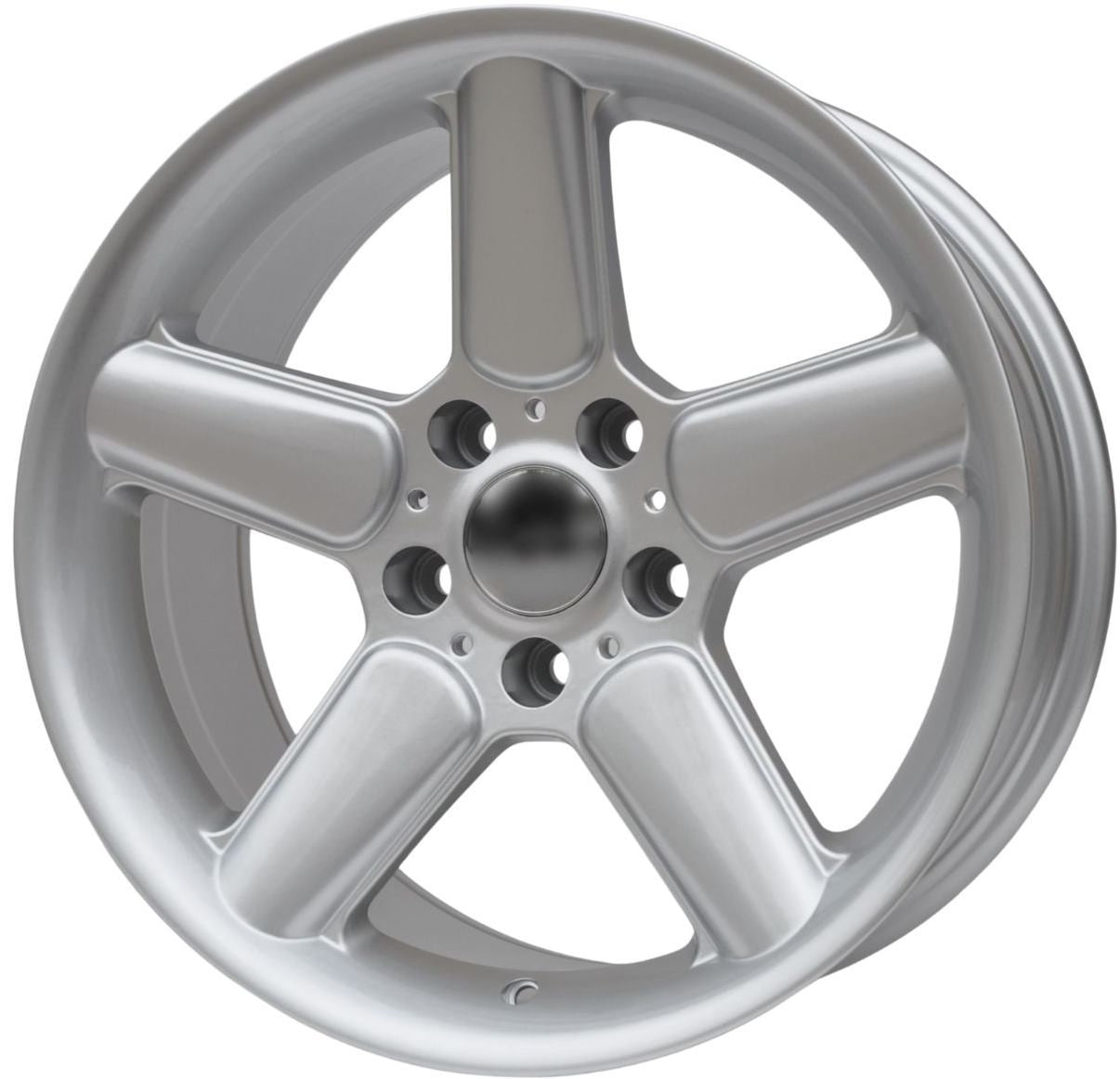 PDW 5025/7961 Alufælge 17" 5x120 ET15 – Sølv (sæt á 4)