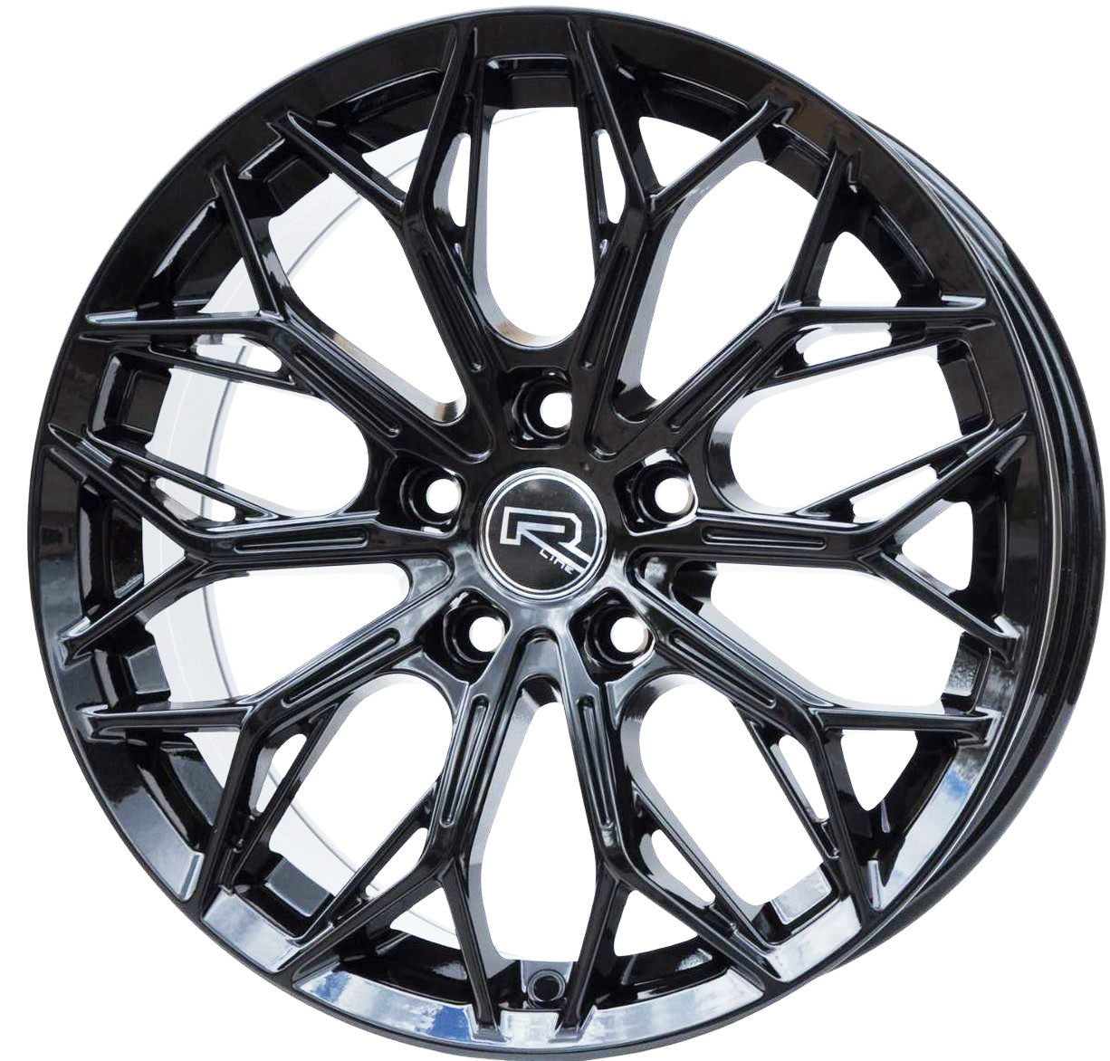 PDW 1407 Alufælge 17" 5x108 ET40 – Sort (sæt á 4)