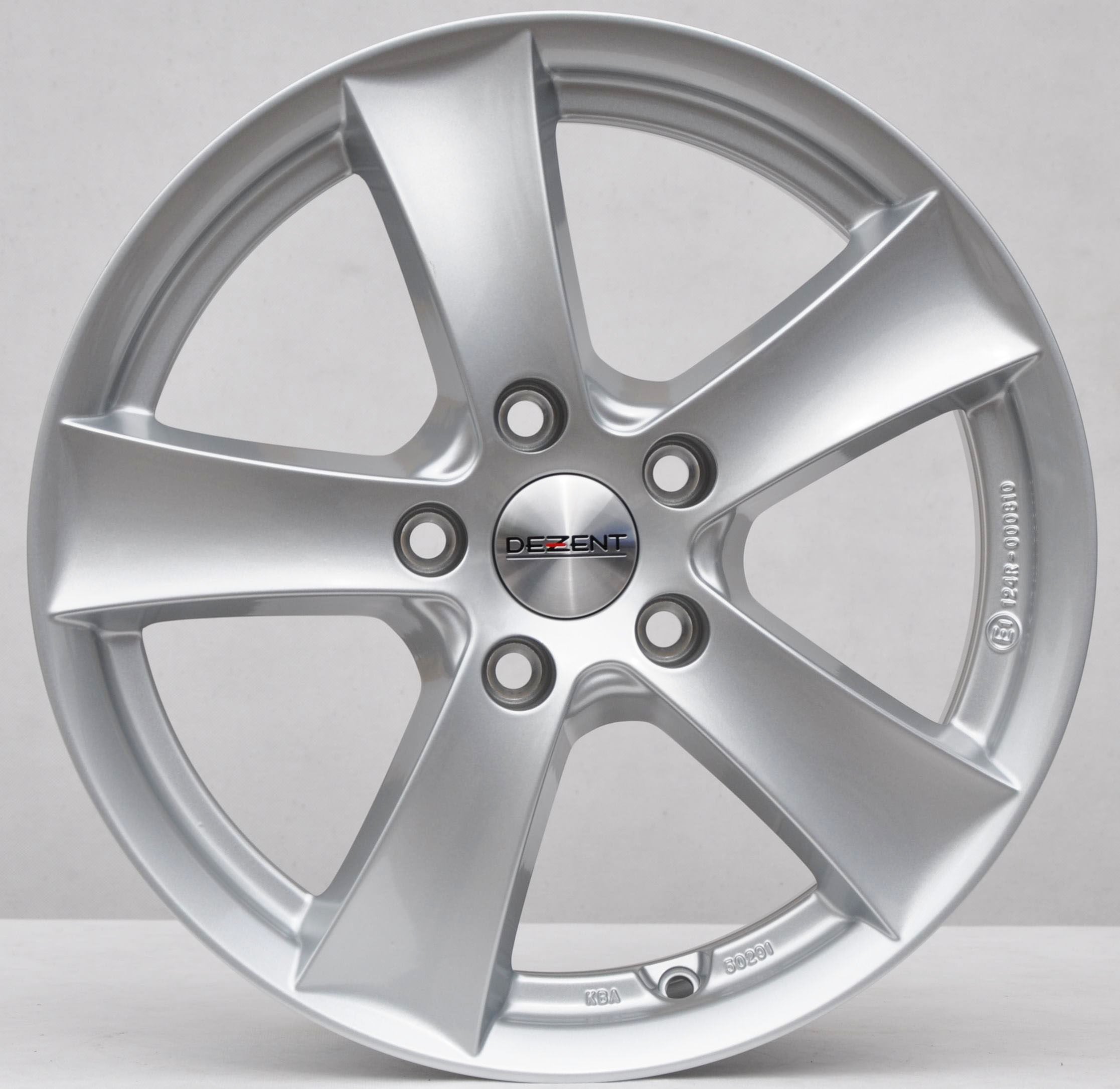 Dezent TTXZ8-KBA52091 Alufælge 16" 5x112 ET48 – Sølv (sæt á 4)