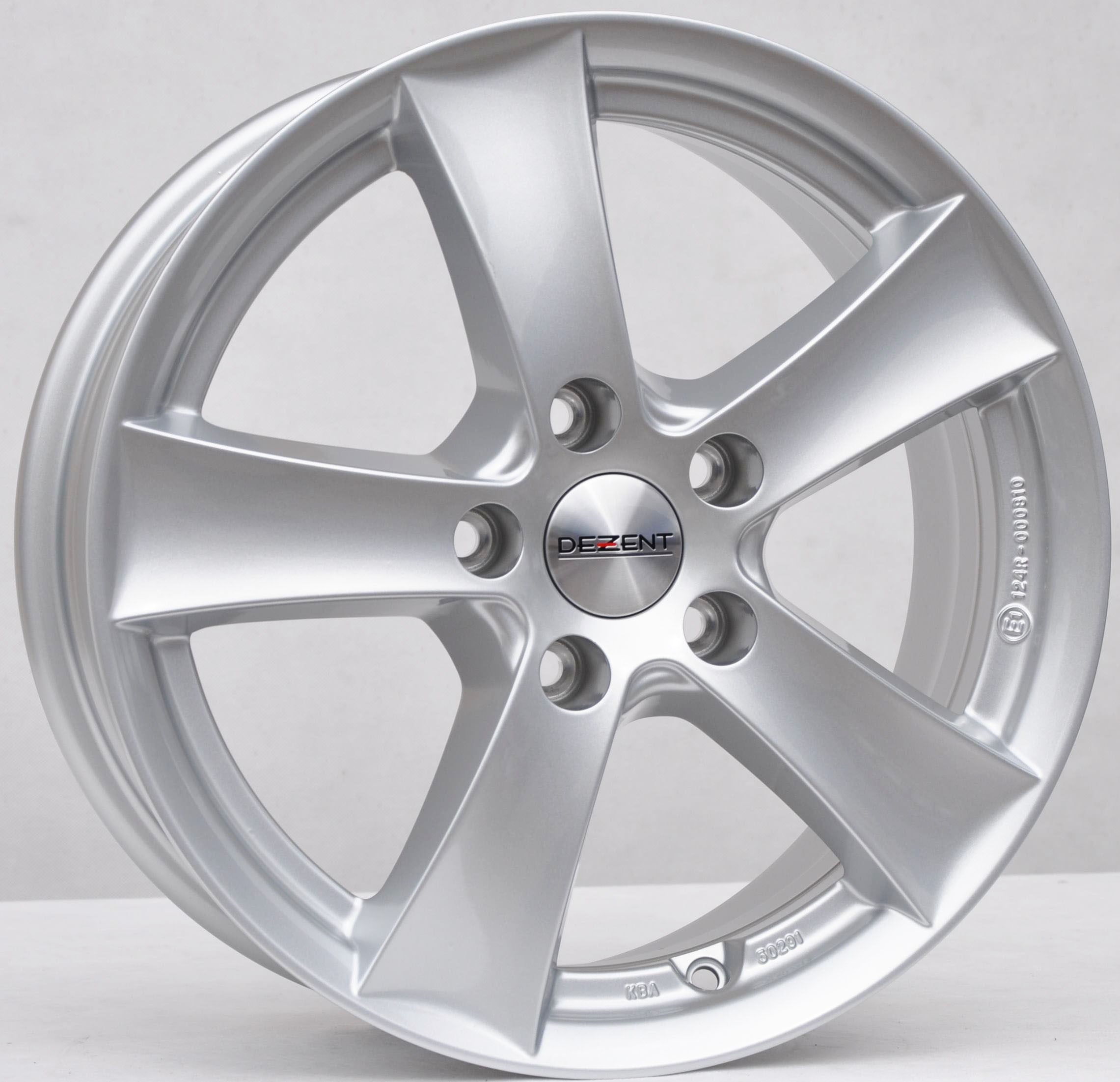 Dezent TTXZ8-KBA52091 Alufælge 16" 5x112 ET48 – Sølv (sæt á 4)