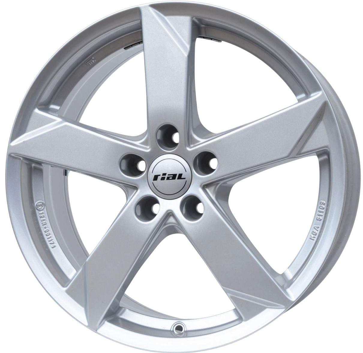 Rial KODIAK-KBA51103 Alufælge 18" 5x114.3 ET45 – Sølv (sæt á 4)