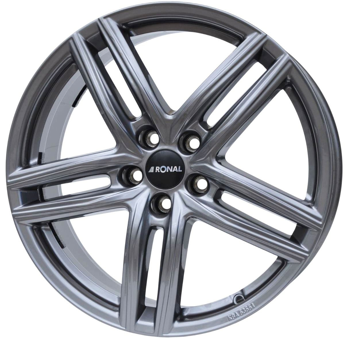 DBV 4808/KBA53551 Alufælge 19" 5x112 ET52 – Gun metal (sæt á 4)