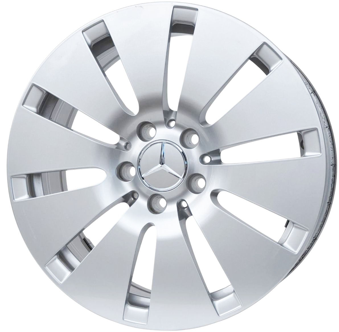 Mercedes-Benz (oryginalne OEM) A2134010200 Alufælge 17" 5x112 ET40 – Sølv (sæt á 4)