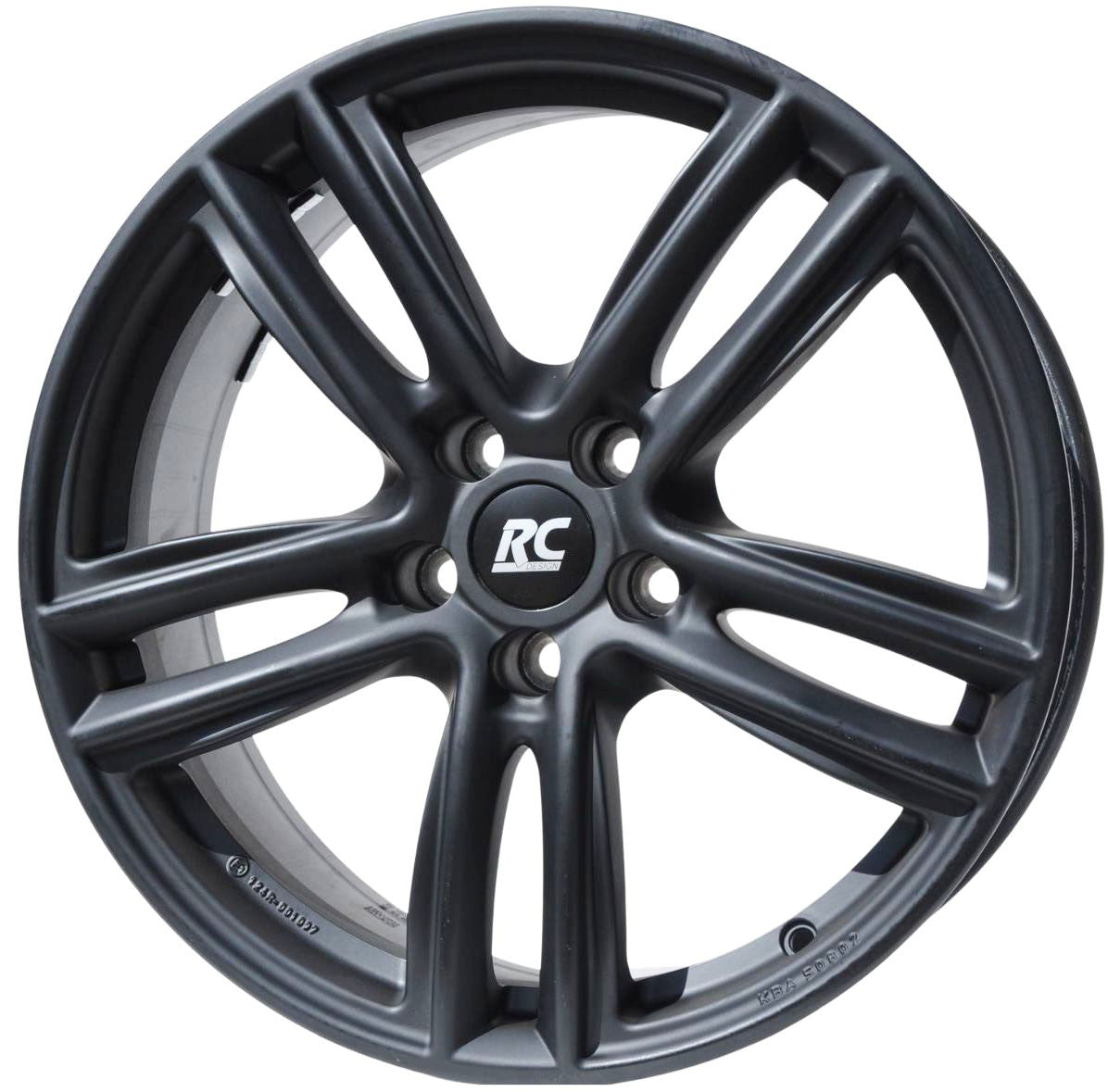 Brock AV-02/KBA50802 Alufælge 18" 5x110 ET33 – Sort (sæt á 4)