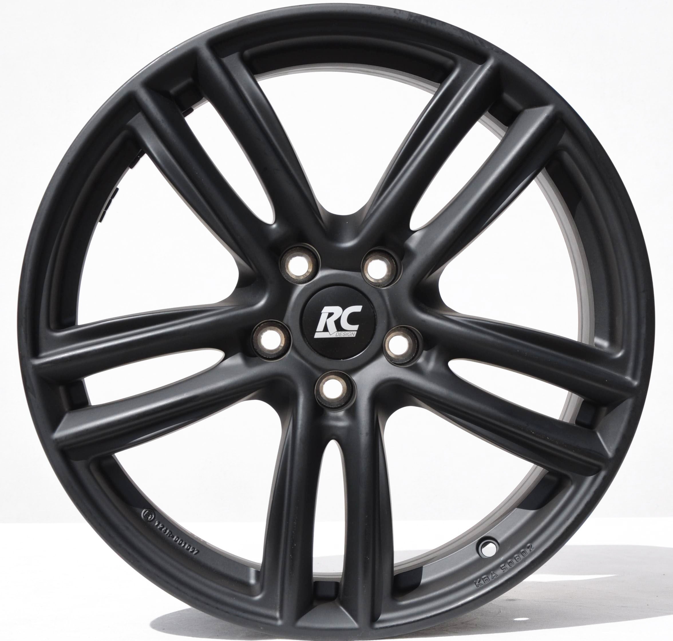 Brock AV-02/KBA50802 Alufælge 18" 5x110 ET33 – Sort (sæt á 4)