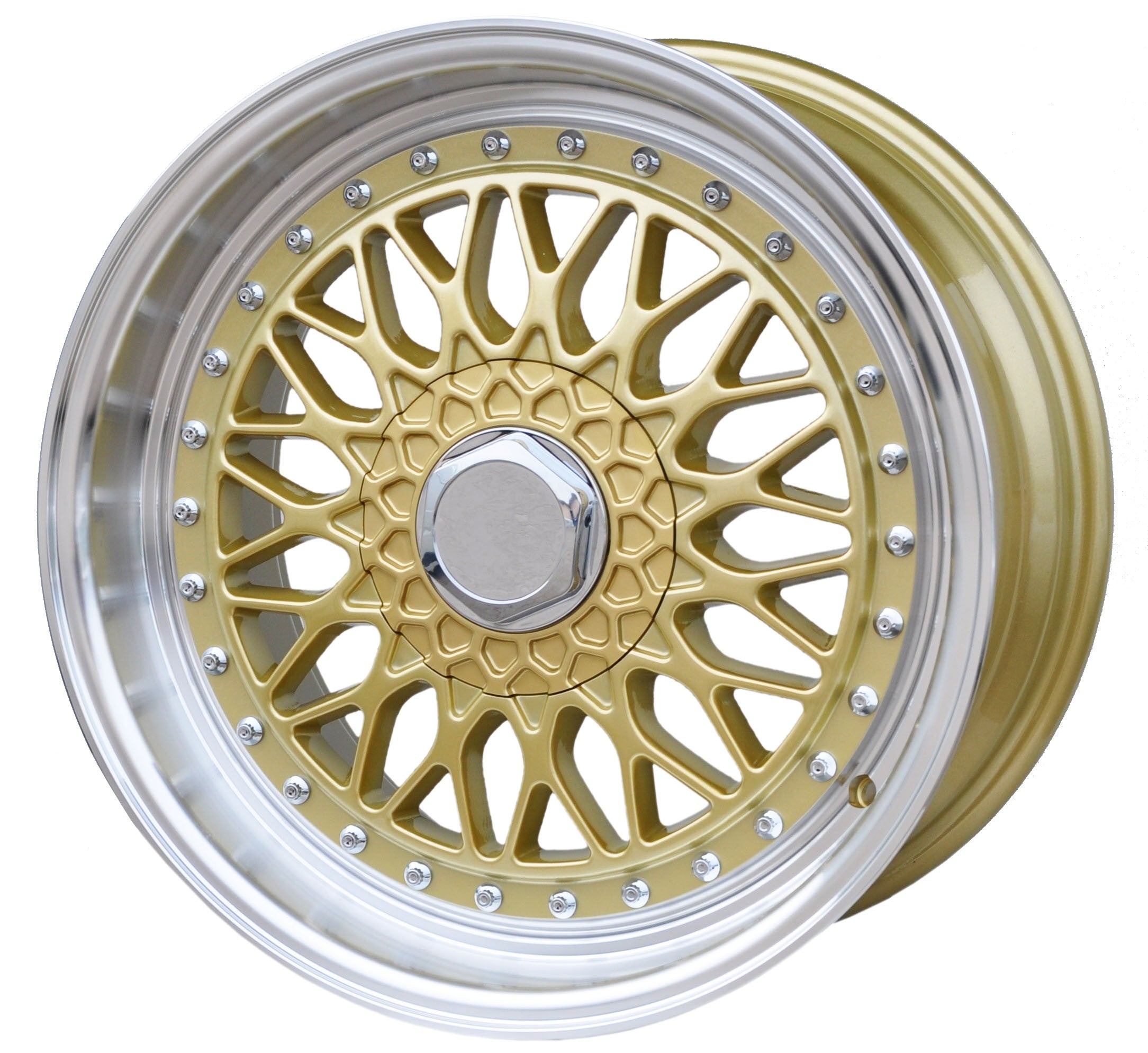 PDW 479/1028 Alufælge 17" 5x112 ET35 – Guld (sæt á 4)