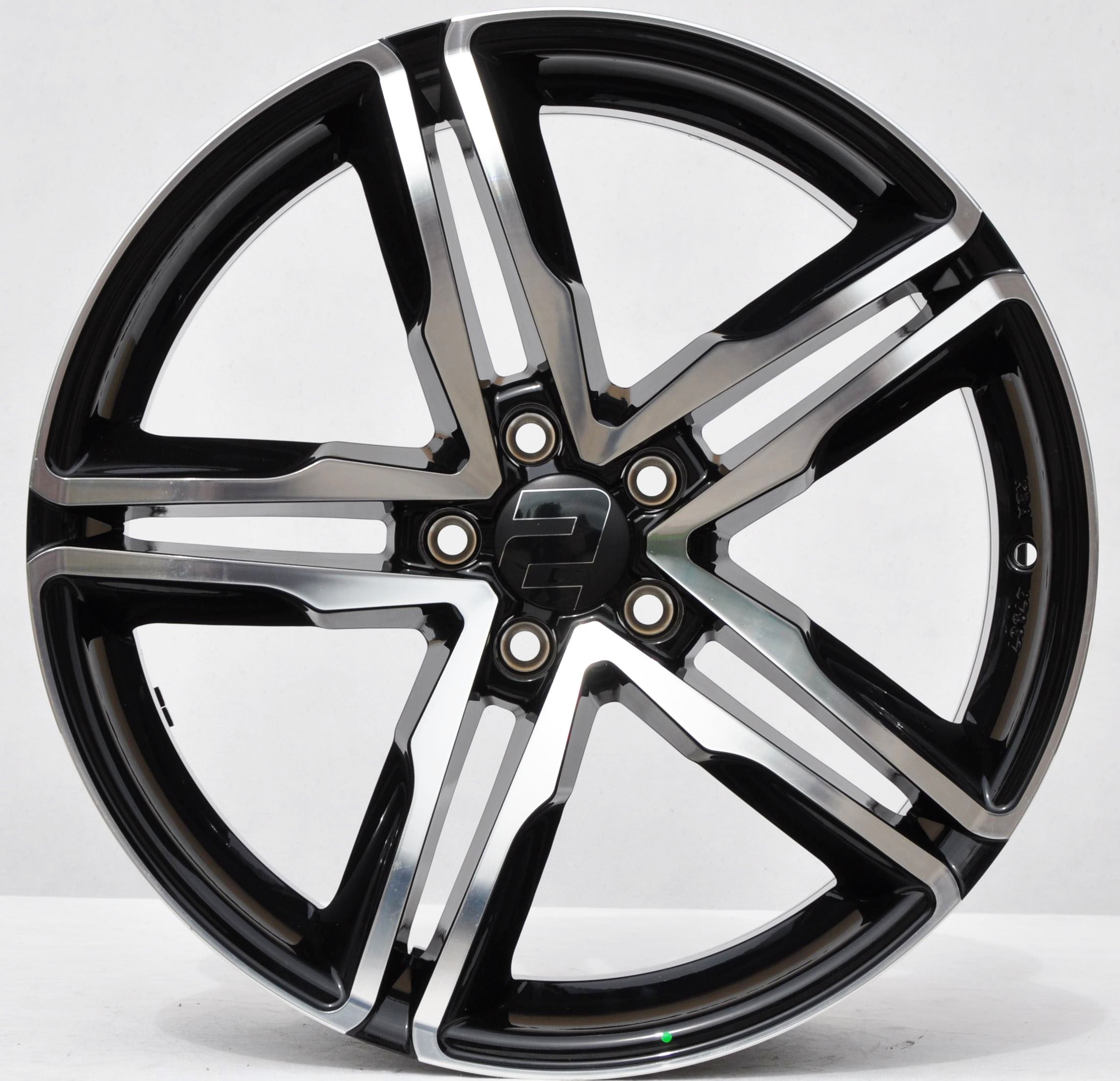Wheelworld ms31l/kba47967 Alufælge 19" 5x112 ET30 – Poleret/sort (sæt á 4)
