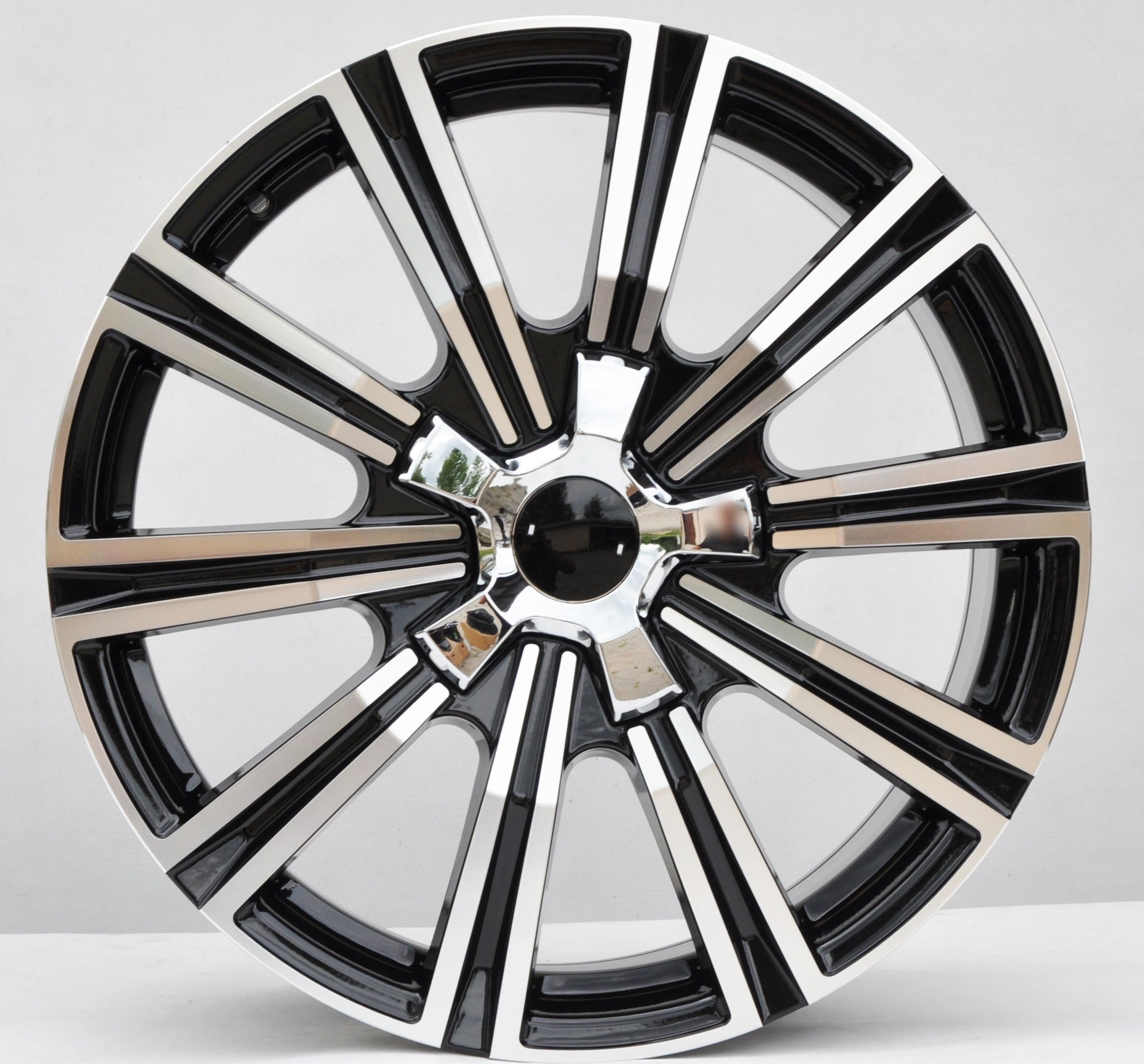 PDW 1149 Alufælge 18" 5x150 ET60 – Poleret/sort (sæt á 4)