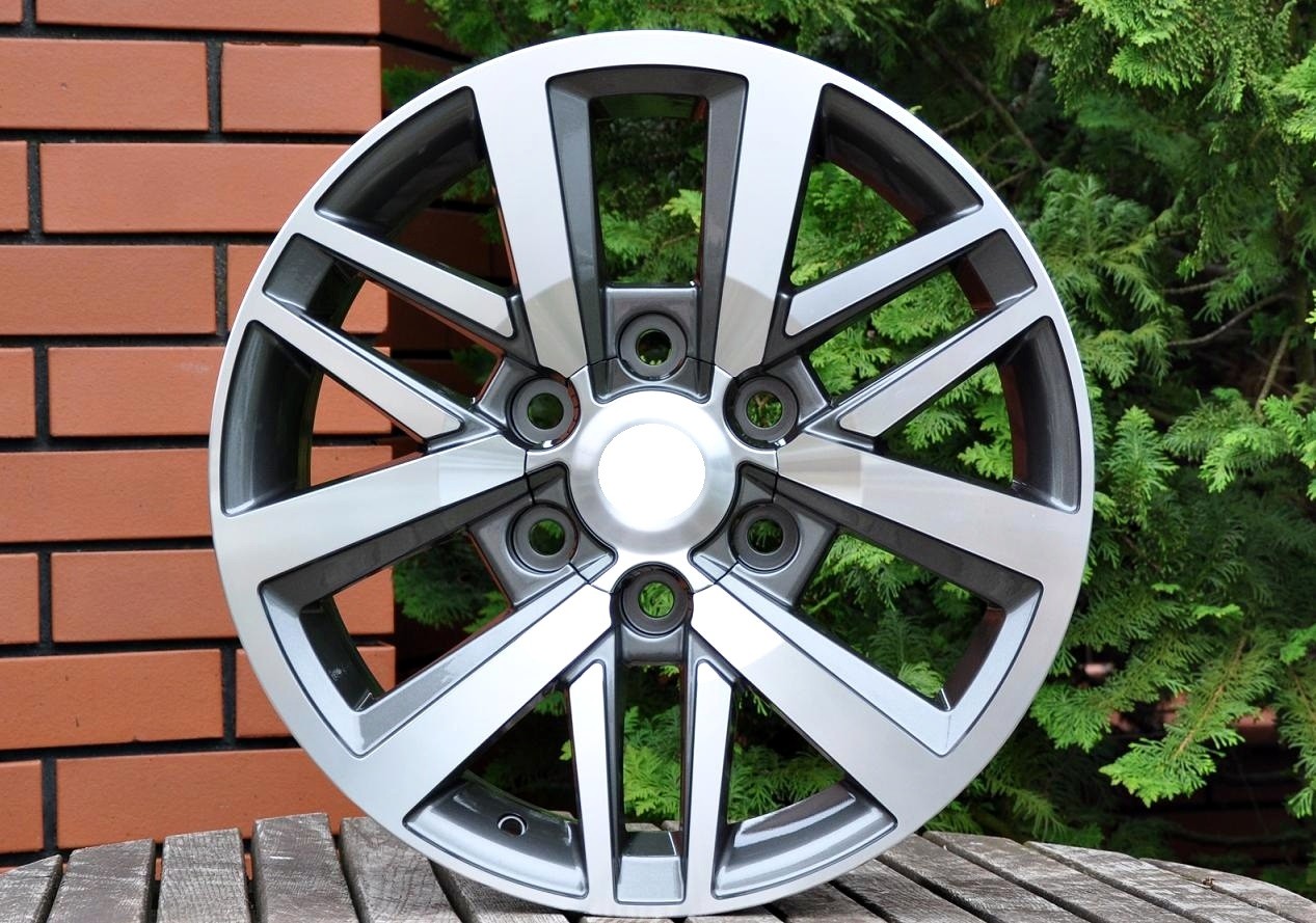 PDW 1155 Alufælge 18" 6x139.7 ET25 – Poleret/grafit (sæt á 4)