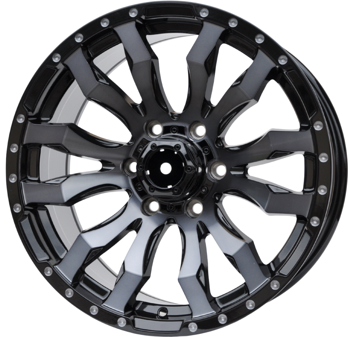 Toro Corsa 0215 Alufælge 18" 6x139.7 ET25 – Sort (sæt á 4)