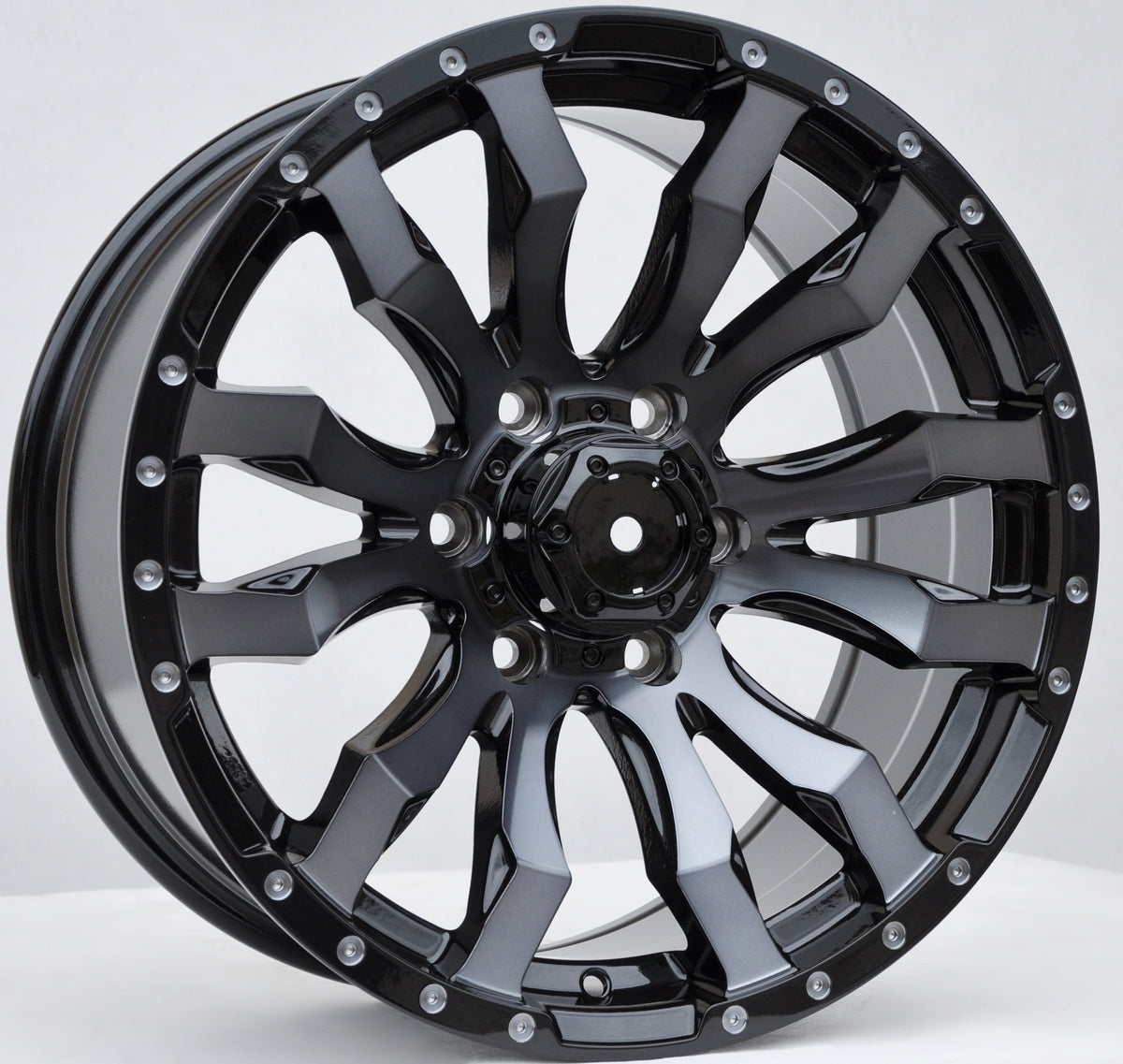Toro Corsa 0215 Alufælge 20" 6x139.7 ET35 – Sort (sæt á 4)