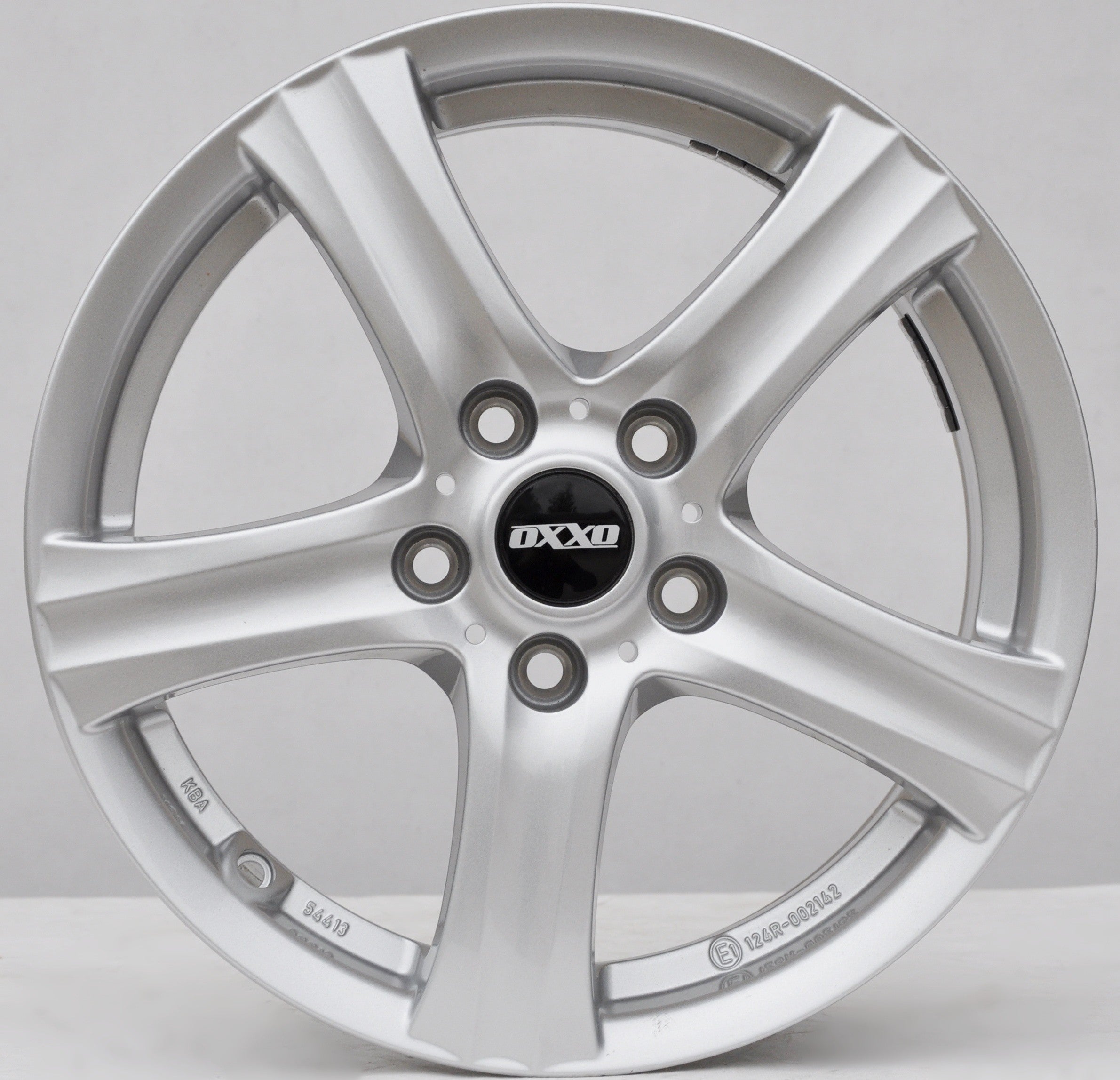OXXO rg-14/kba54413 Alufælge 16" 5x112 ET41 – Sølv (sæt á 4)