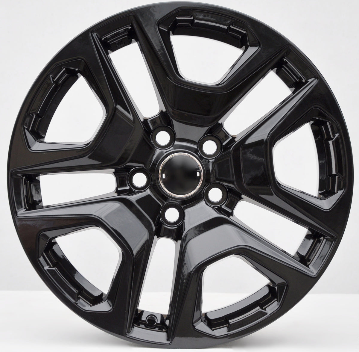 PDW 5567 Alufælge 17" 7J 5x114.3 ET35 – Sort (sæt á 4)