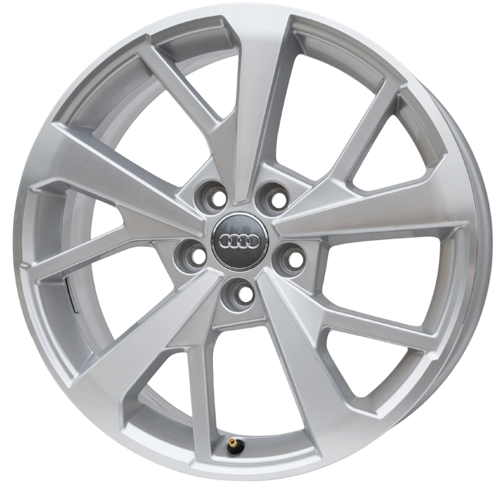 Audi (oryginalne OEM) 83a601025j Alufælge 18" 5x112 ET43 – Sølv (sæt á 4)