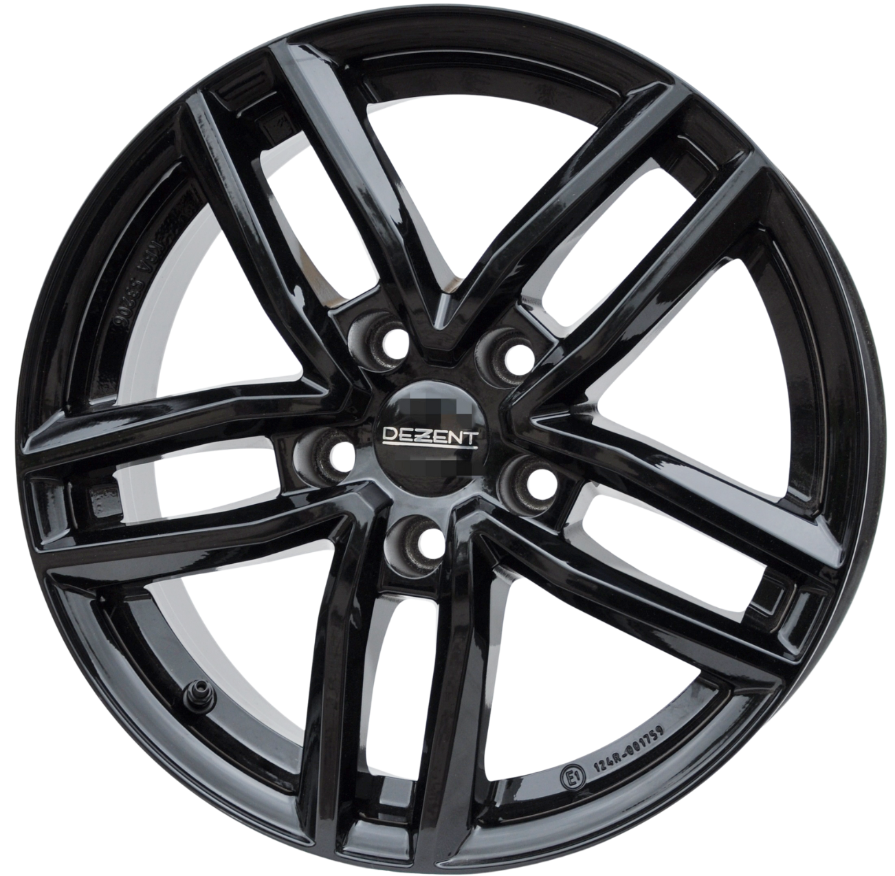 Dezent mtt/kba53208 Alufælge 17" 5x112 ET48 – Sort (sæt á 4)