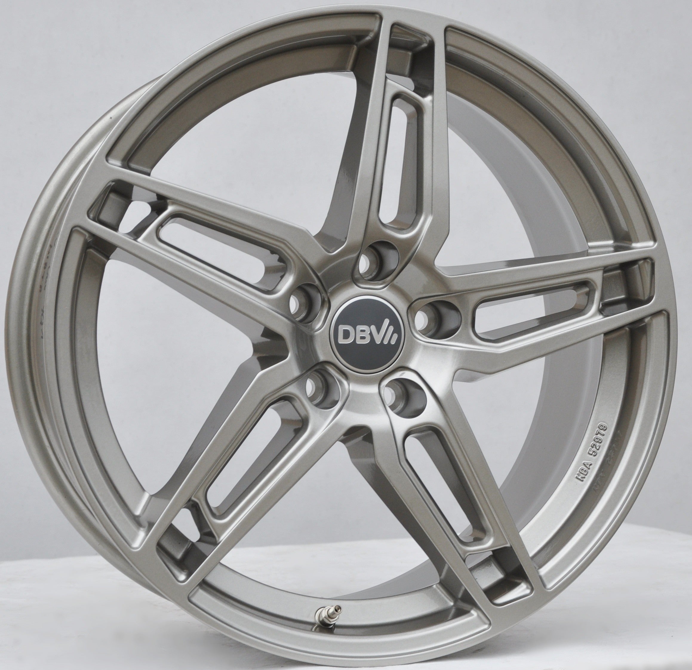 DBV mark16a/kba52979 Alufælge 18" 5x112 ET40 – Gun metal (sæt á 4)
