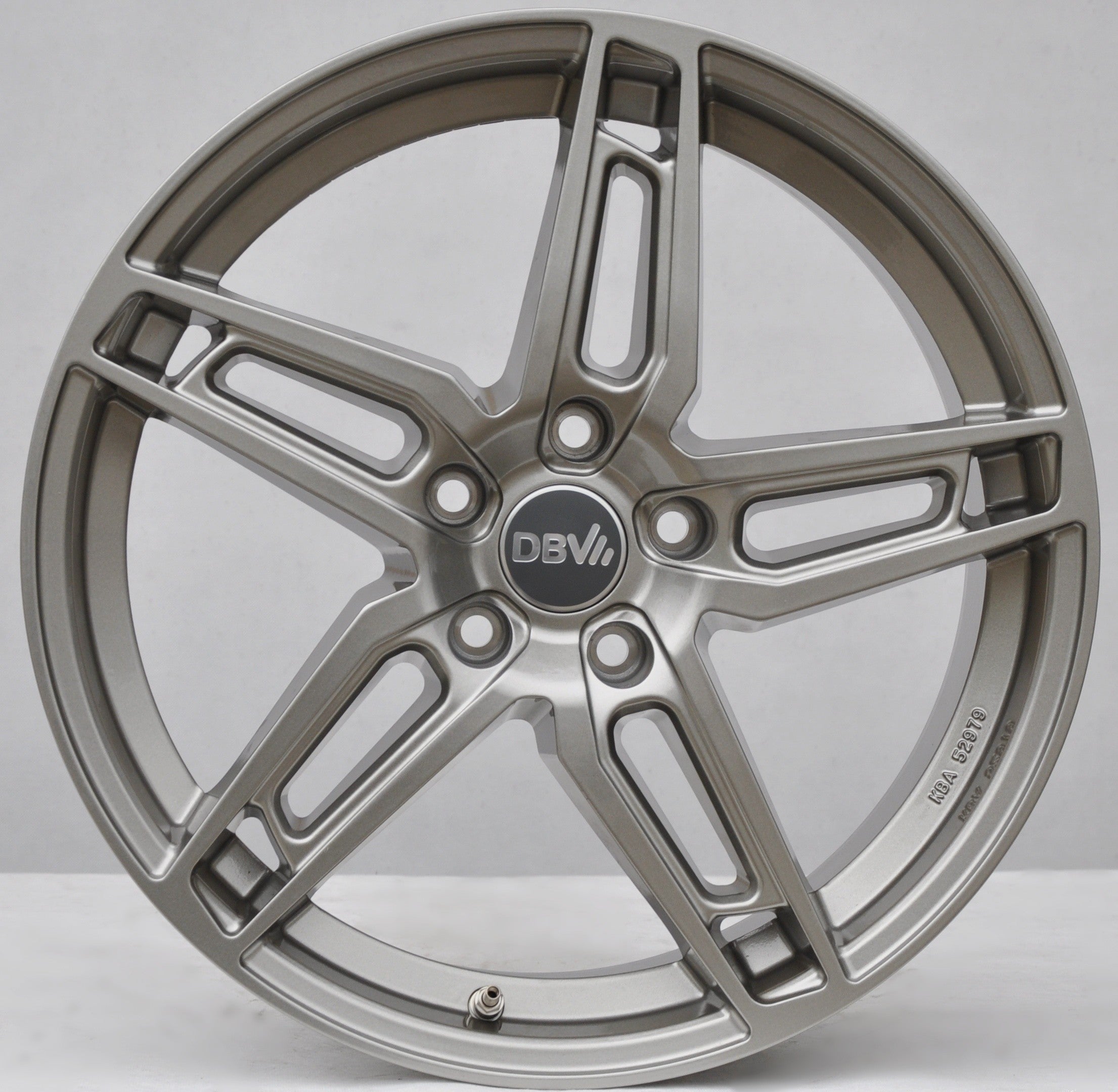 DBV mark16a/kba52979 Alufælge 18" 5x112 ET40 – Gun metal (sæt á 4)