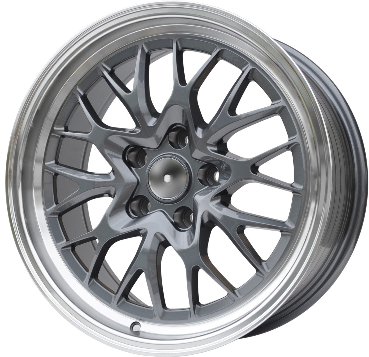 PDW 1408 Alufælge 18" 5x120 ET30 – Poleret/grafit (sæt á 4)