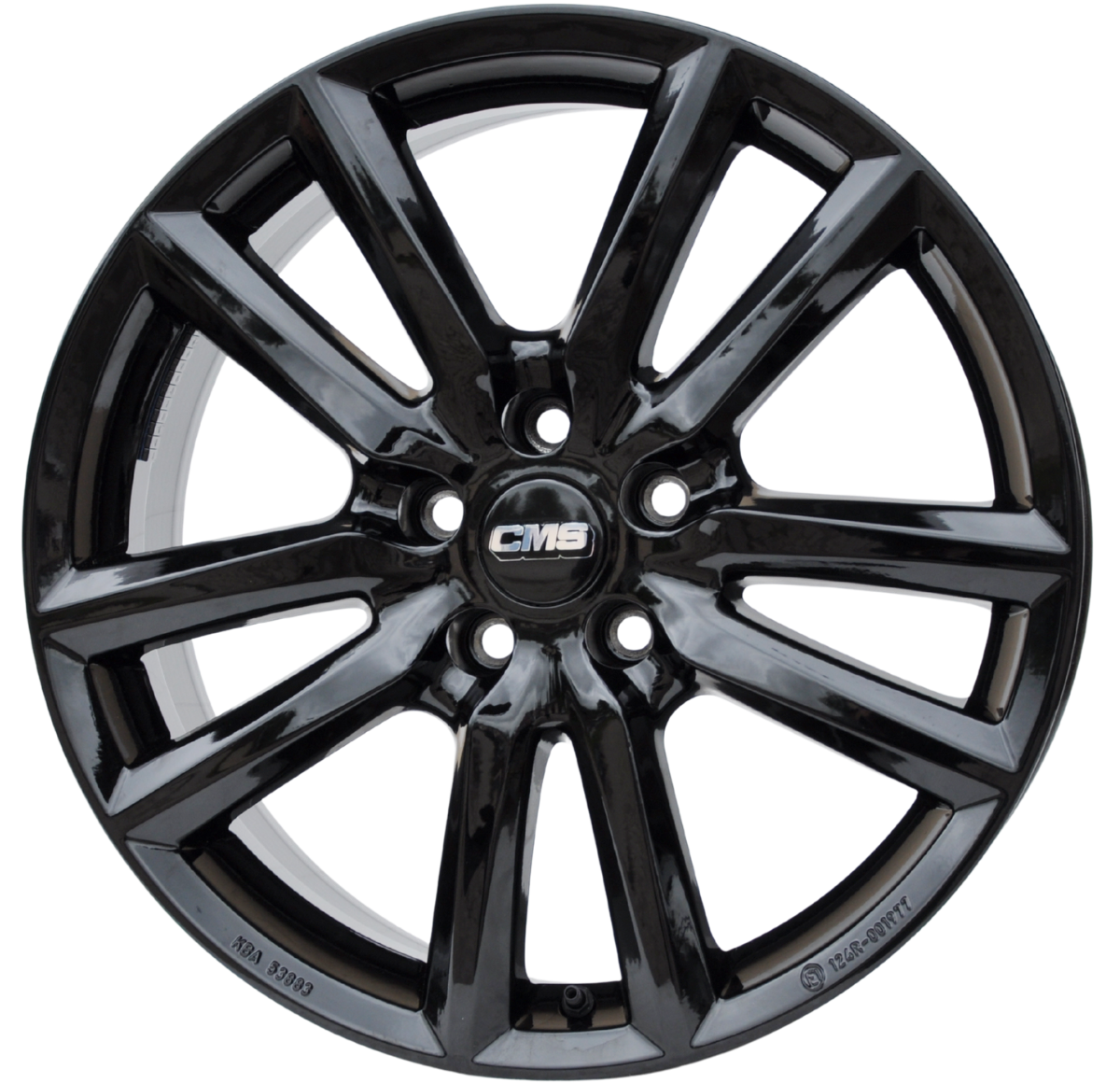 CMS 758/kba53883 Alufælge 18" 5x112 ET39 – Sort (sæt á 4)