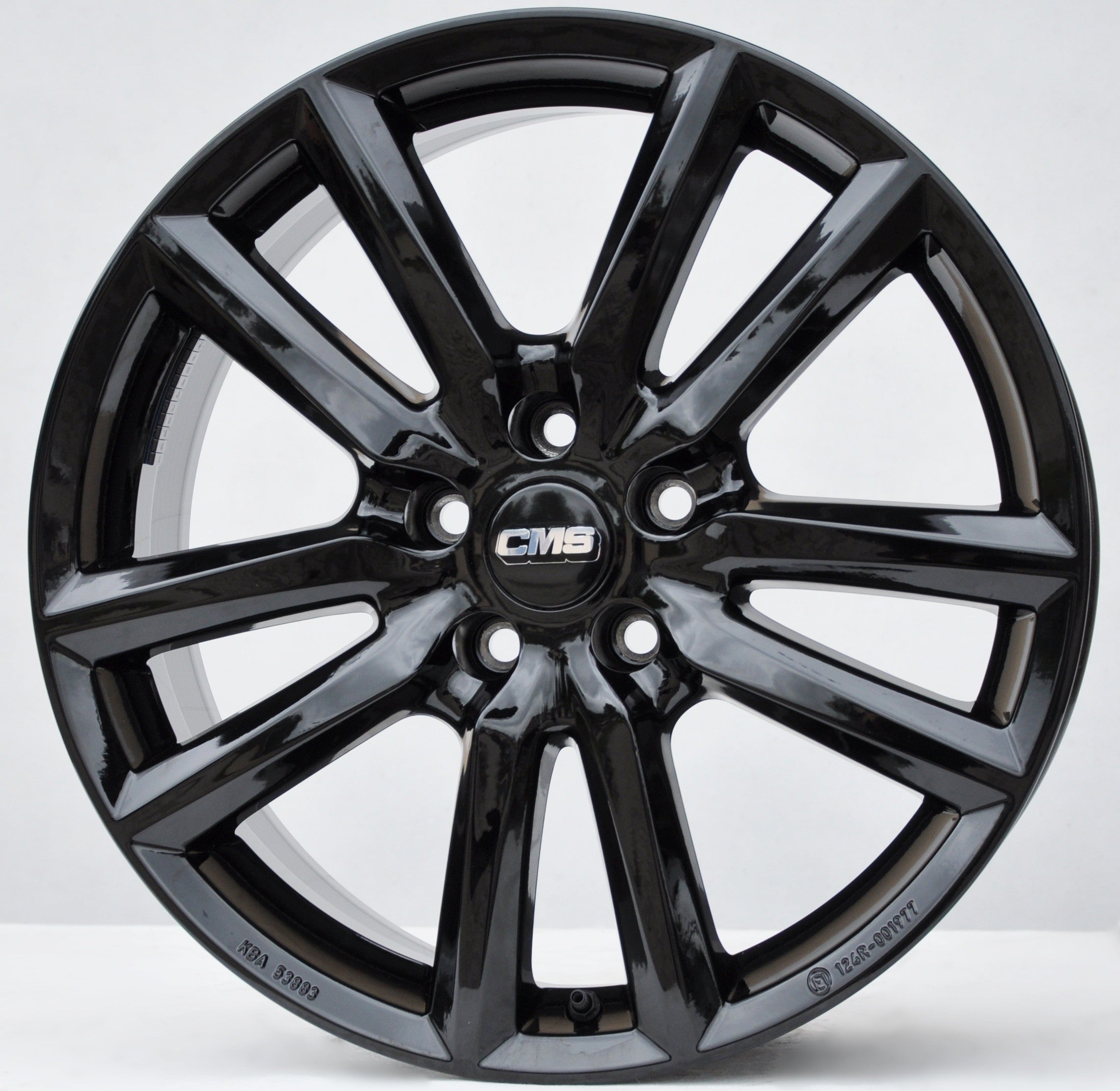 CMS 758/kba53883 Alufælge 18" 5x112 ET39 – Sort (sæt á 4)