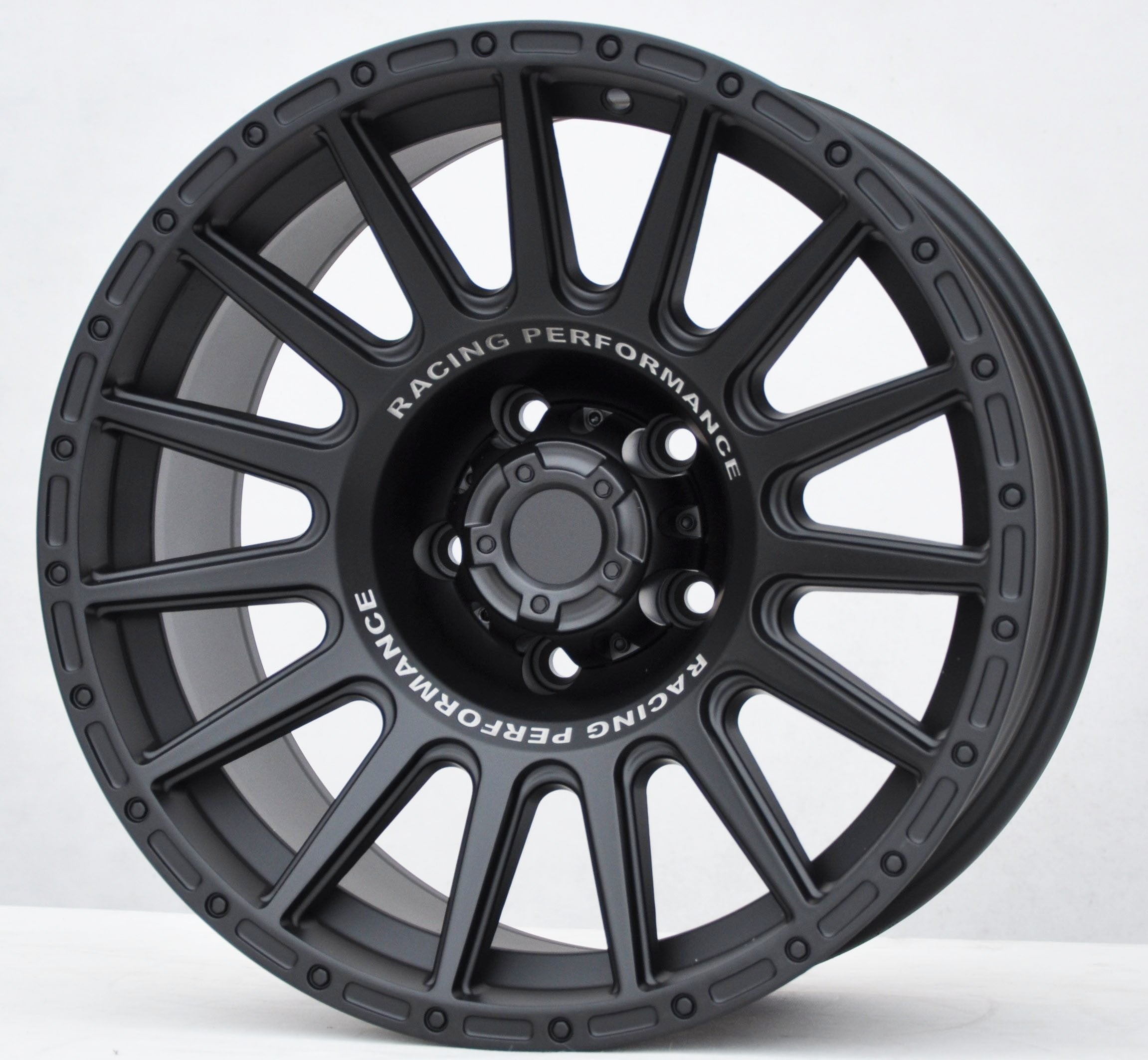 Toro Corsa fbx026 Alufælge 18" 6x139.7 ET-12 – Sort półmat (sæt á 4)